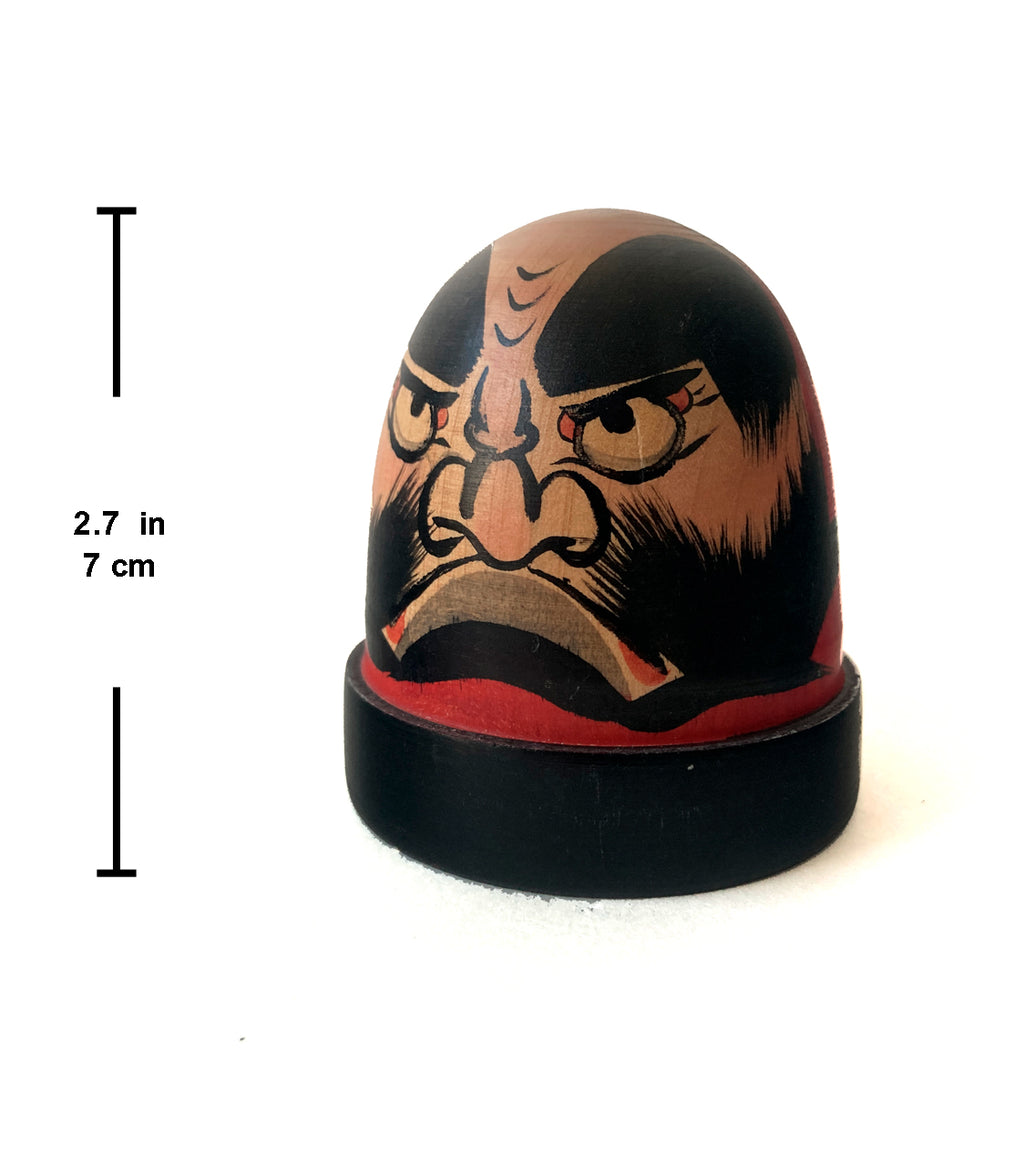 (II) Traditional Kokeshi Daruma by Abo Muchihide
