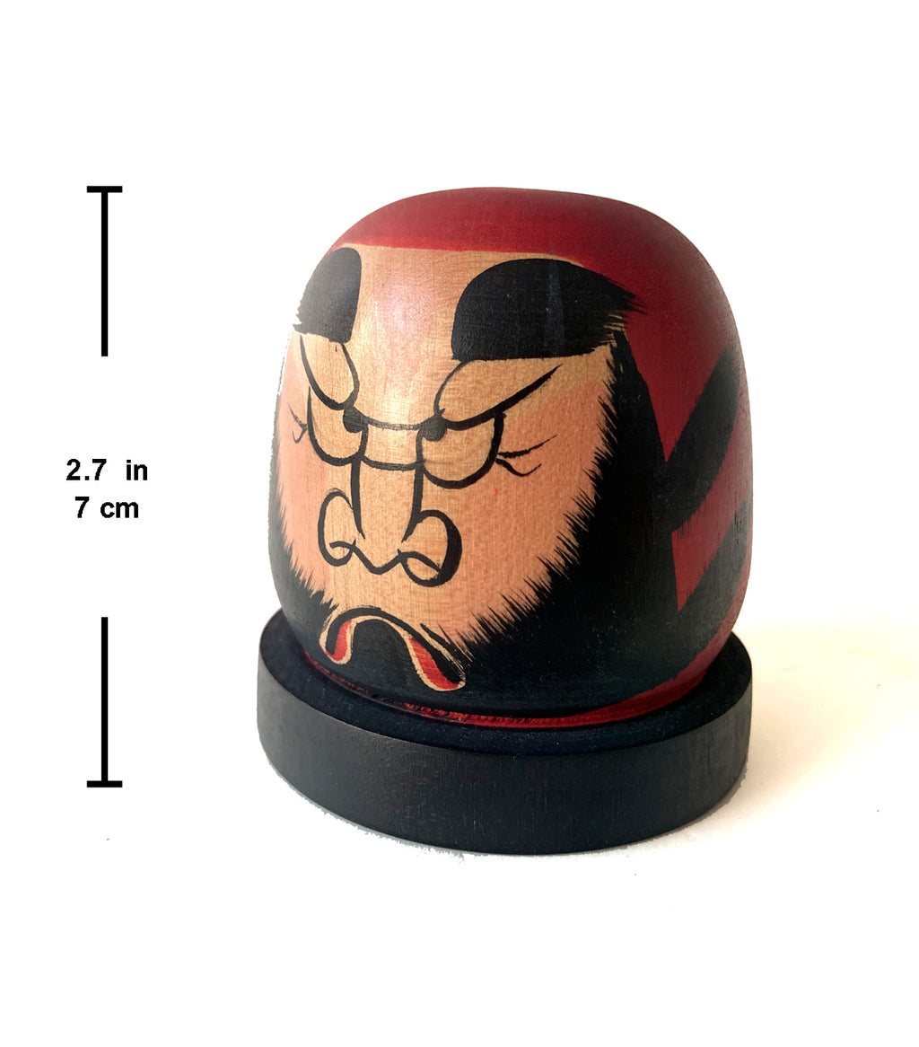 (III) Traditional Kokeshi Daruma by Abo Muchihide