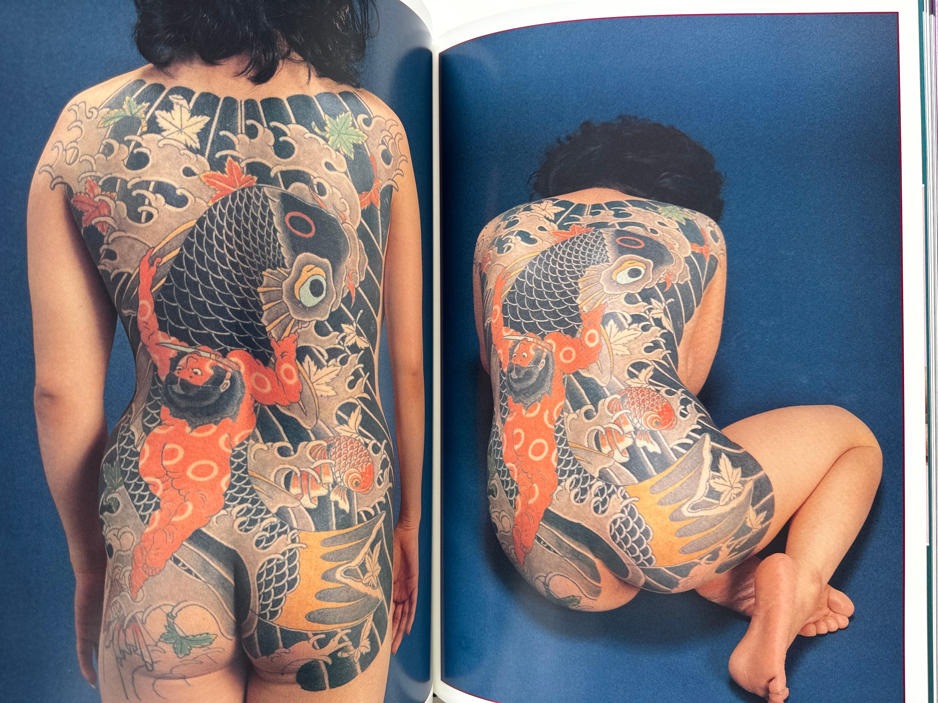 Japanese Tattoo Ladies Photo Collection: Yume Tsuya Hada-e, Takeshobo