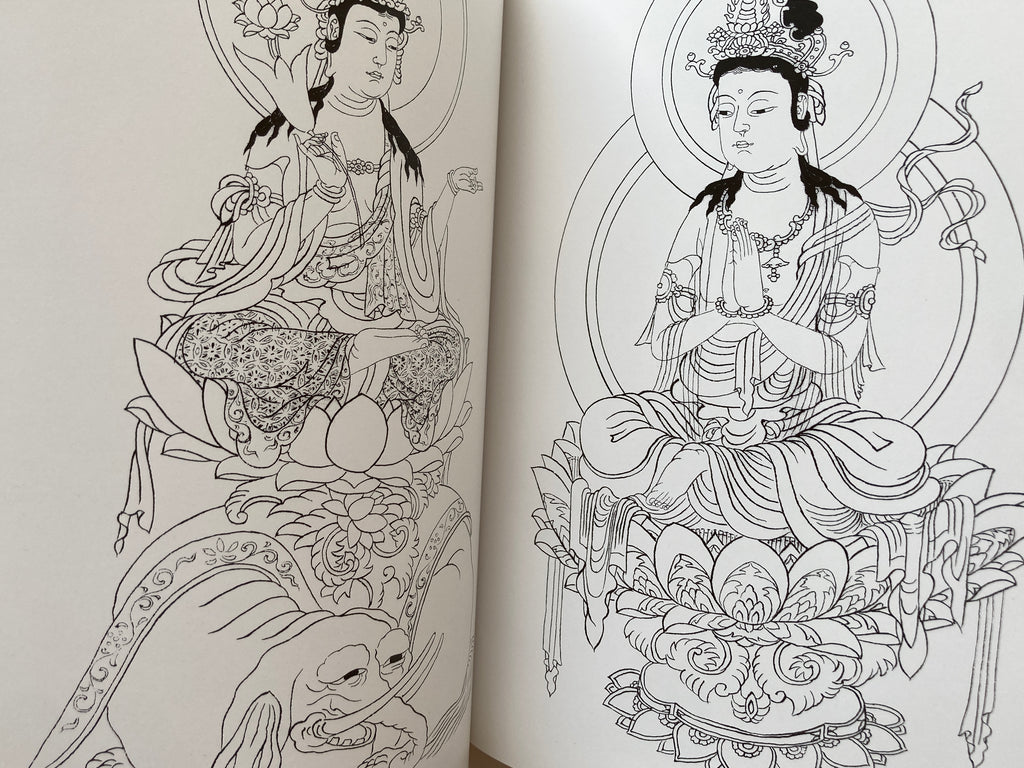 How to draw Buddhist paintings