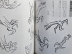 How to Draw Dragon in Ink-wash Painting by Yamada Gyokūn