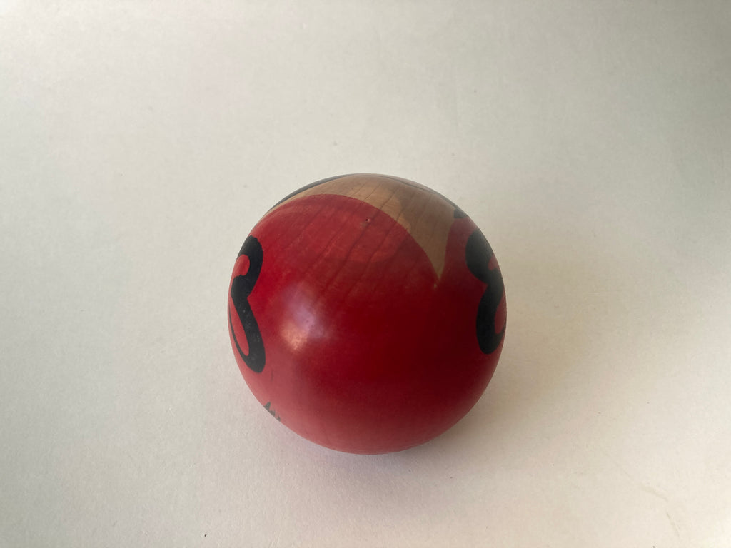 Traditional Kokeshi Daruma by Abo Muchihide