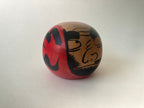 Traditional Kokeshi Daruma by Abo Muchihide
