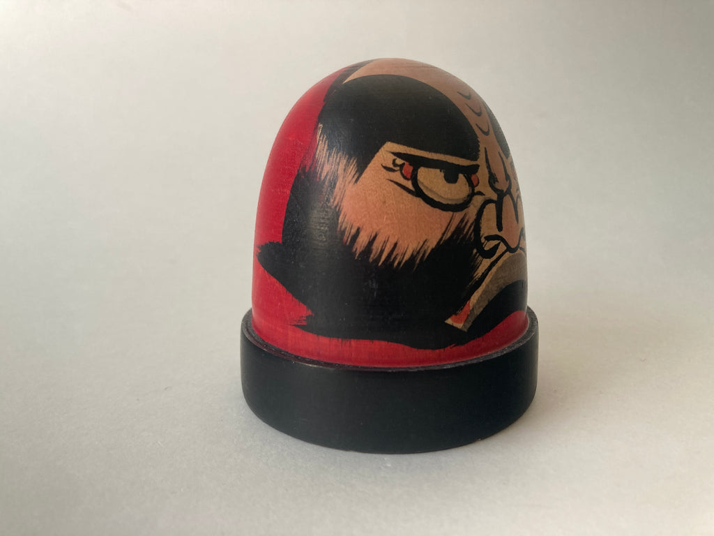 (II) Traditional Kokeshi Daruma by Abo Muchihide