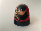 (II) Traditional Kokeshi Daruma by Abo Muchihide