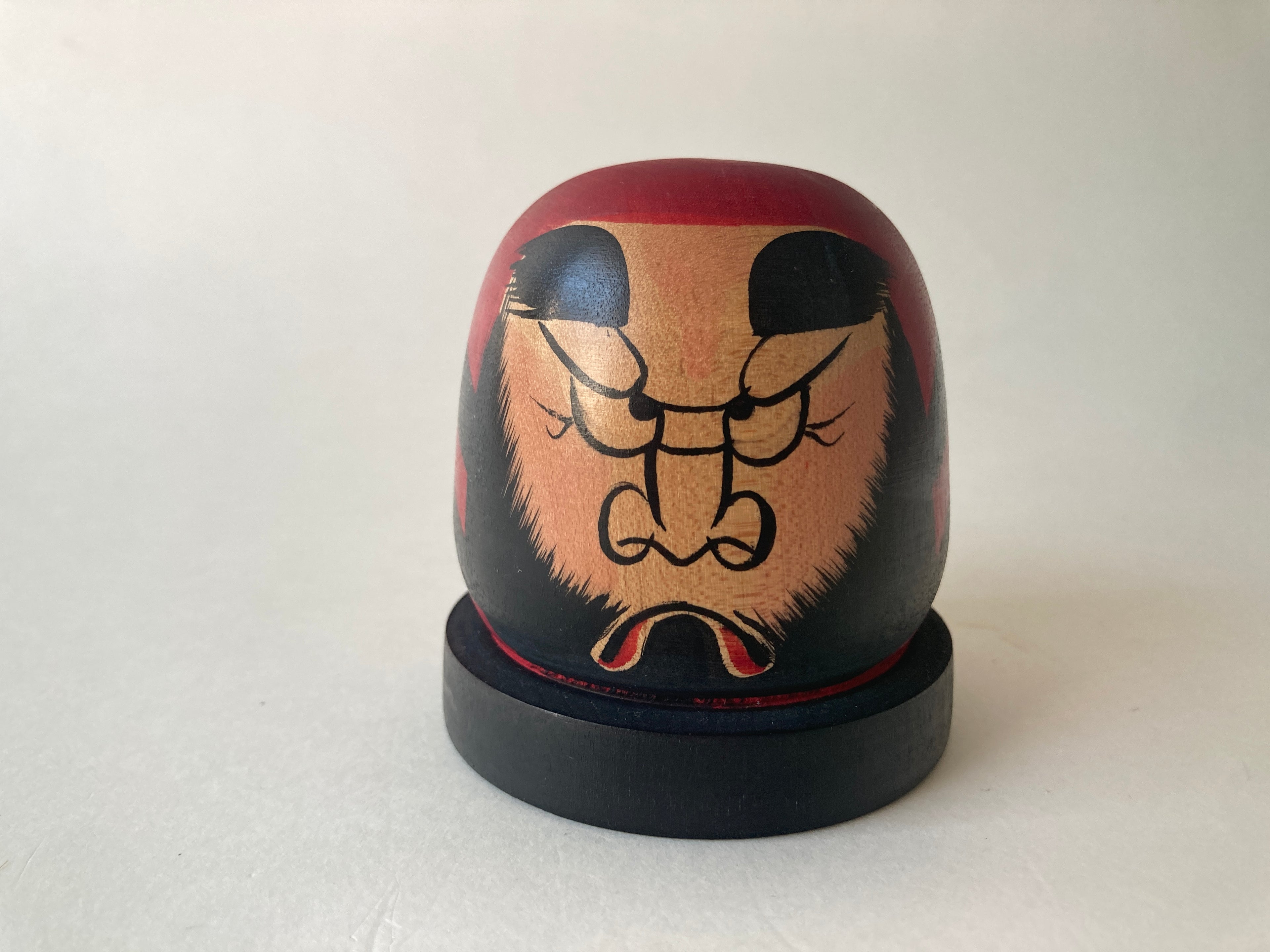 (III) Traditional Kokeshi Daruma by Abo Muchihide