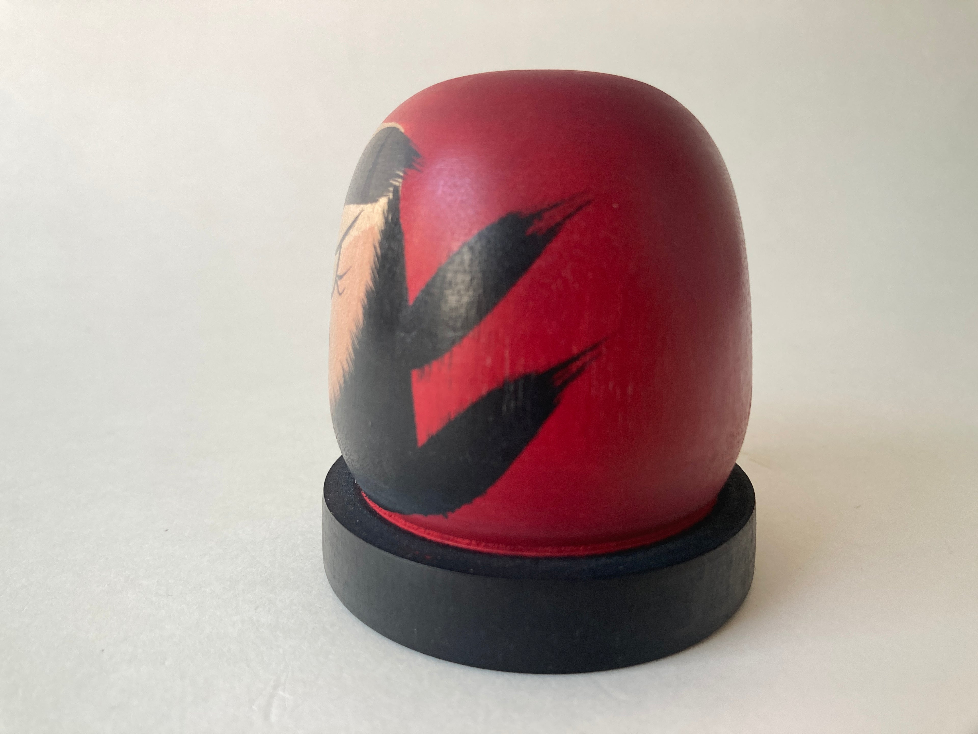 (III) Traditional Kokeshi Daruma by Abo Muchihide