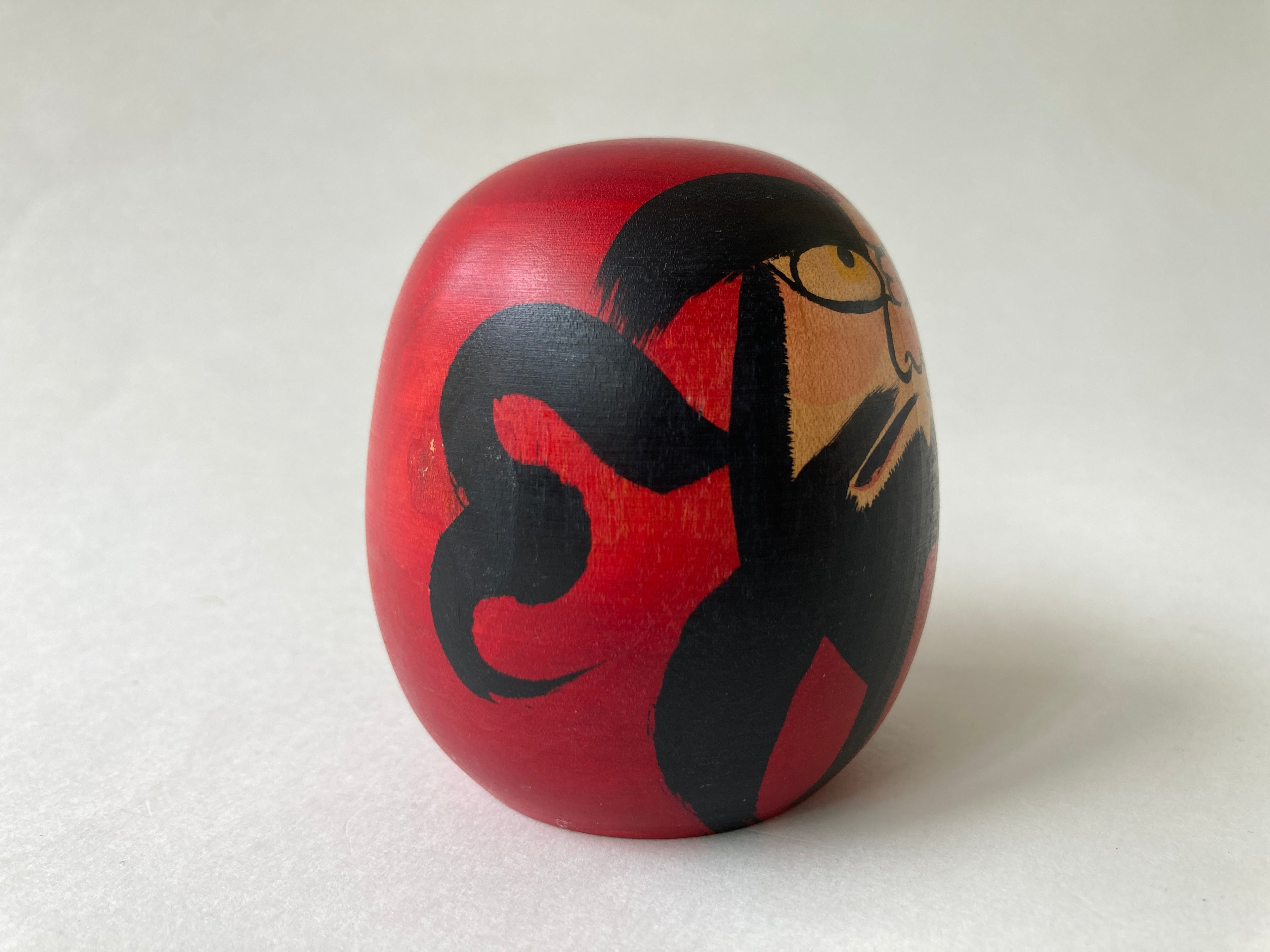 (IV) Traditional Kokeshi Daruma by Abo Muchihide