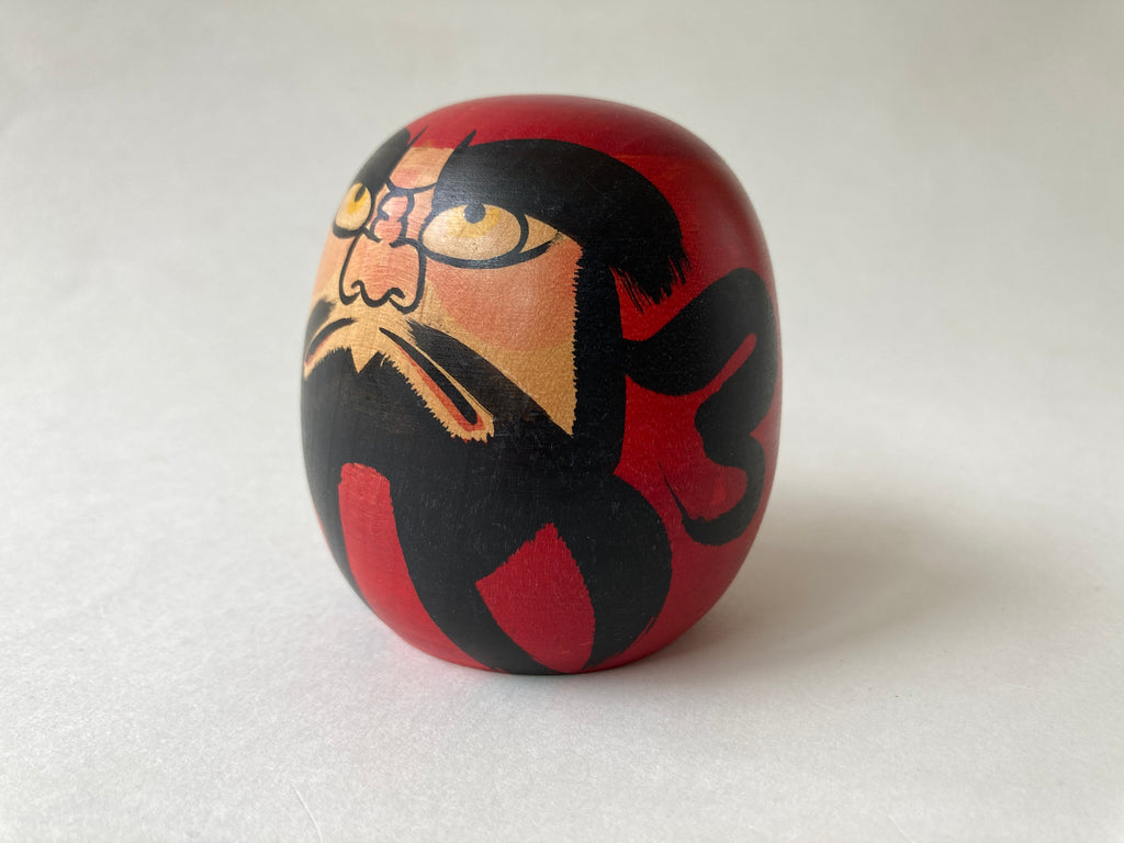 (IV) Traditional Kokeshi Daruma by Abo Muchihide