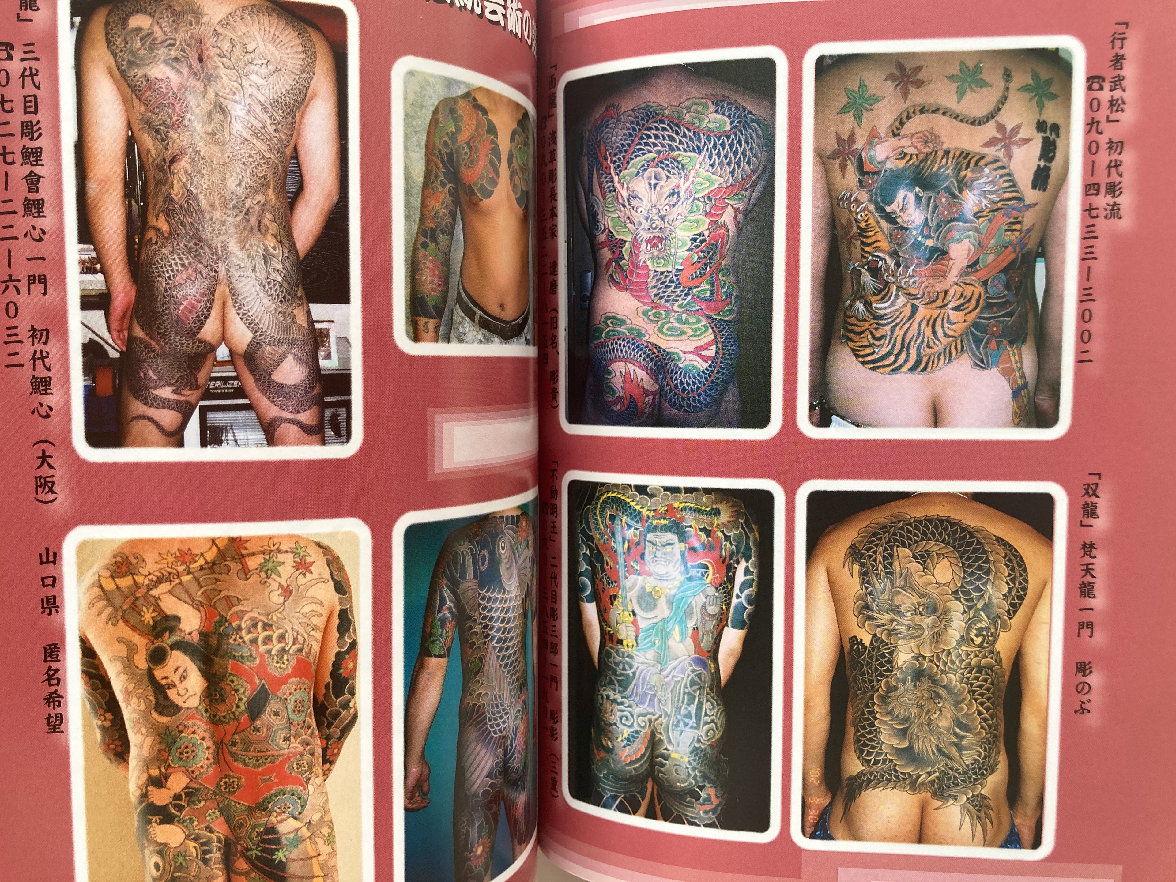 1000 JAPANESE TATTOOS Shisei Zekka Soran VOL.3