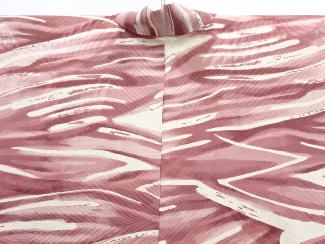 Vintage Abstract Silk Haori Kimono