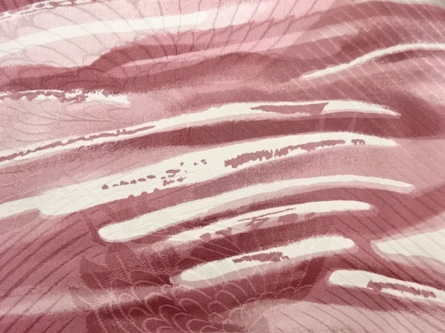 Vintage Abstract Silk Haori Kimono