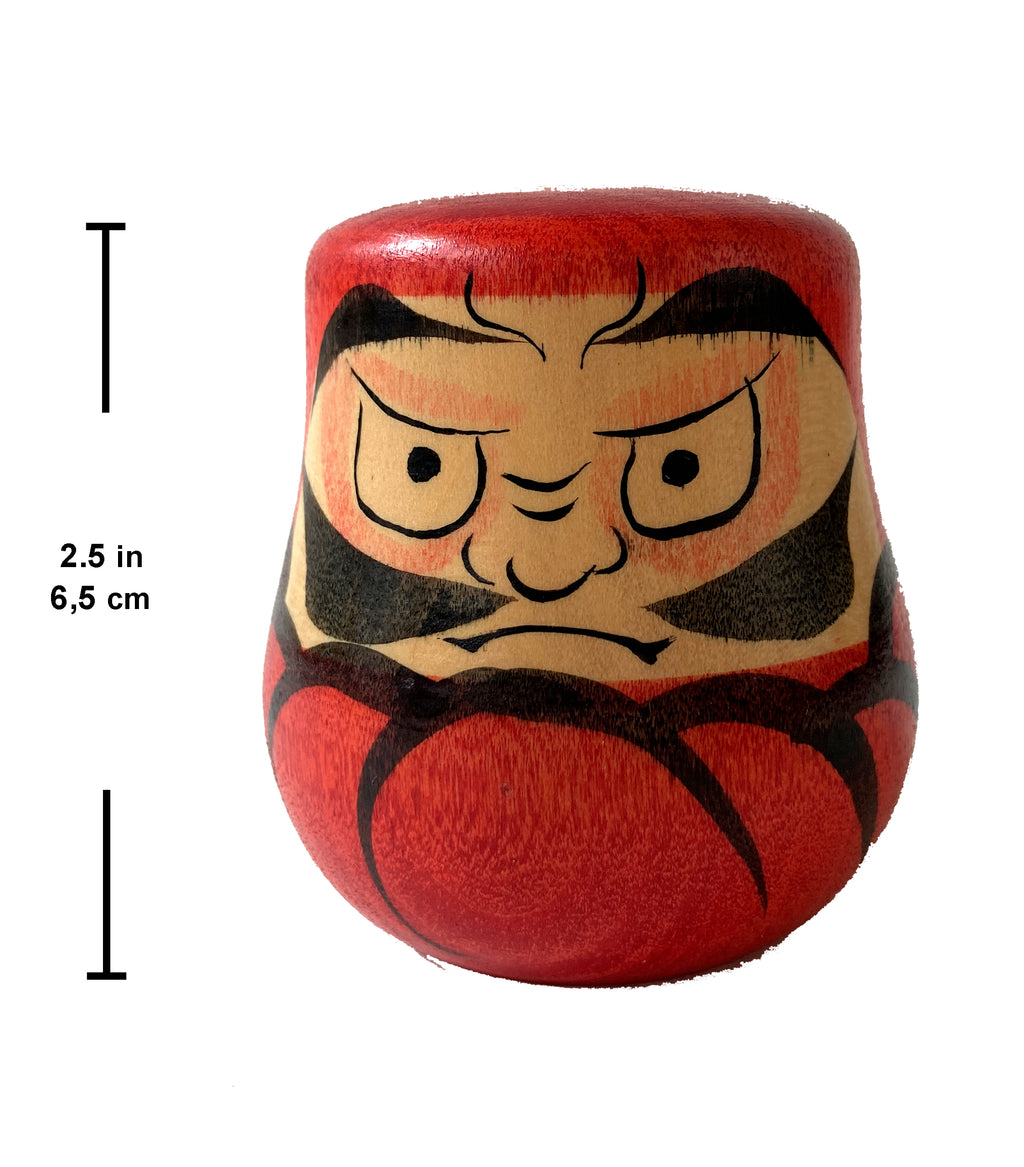 Special Traditional Kokeshi Daruma by Takahashi Takeo.