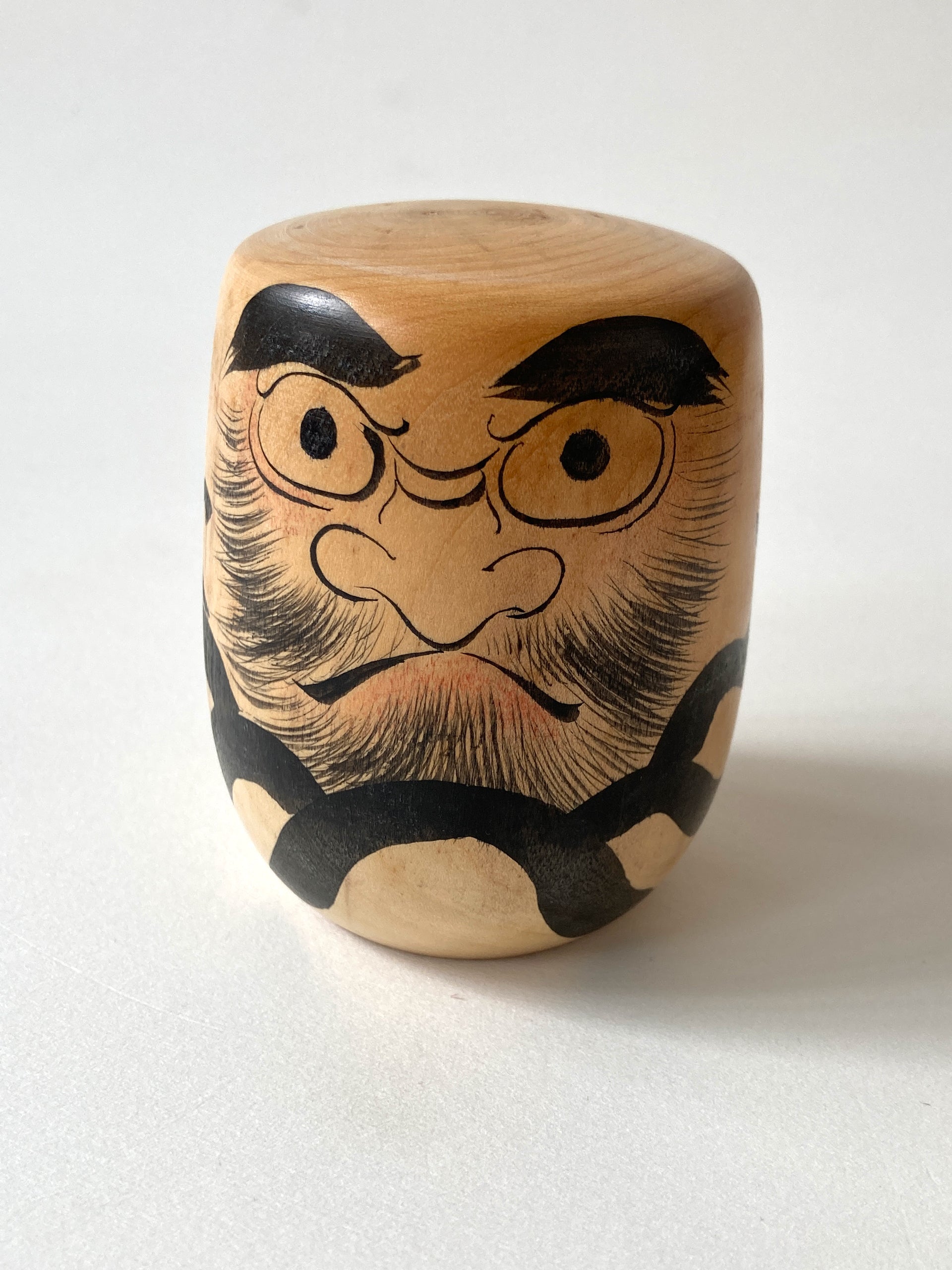 Special Traditional Kokeshi Daruma by Takishima Shigeru.