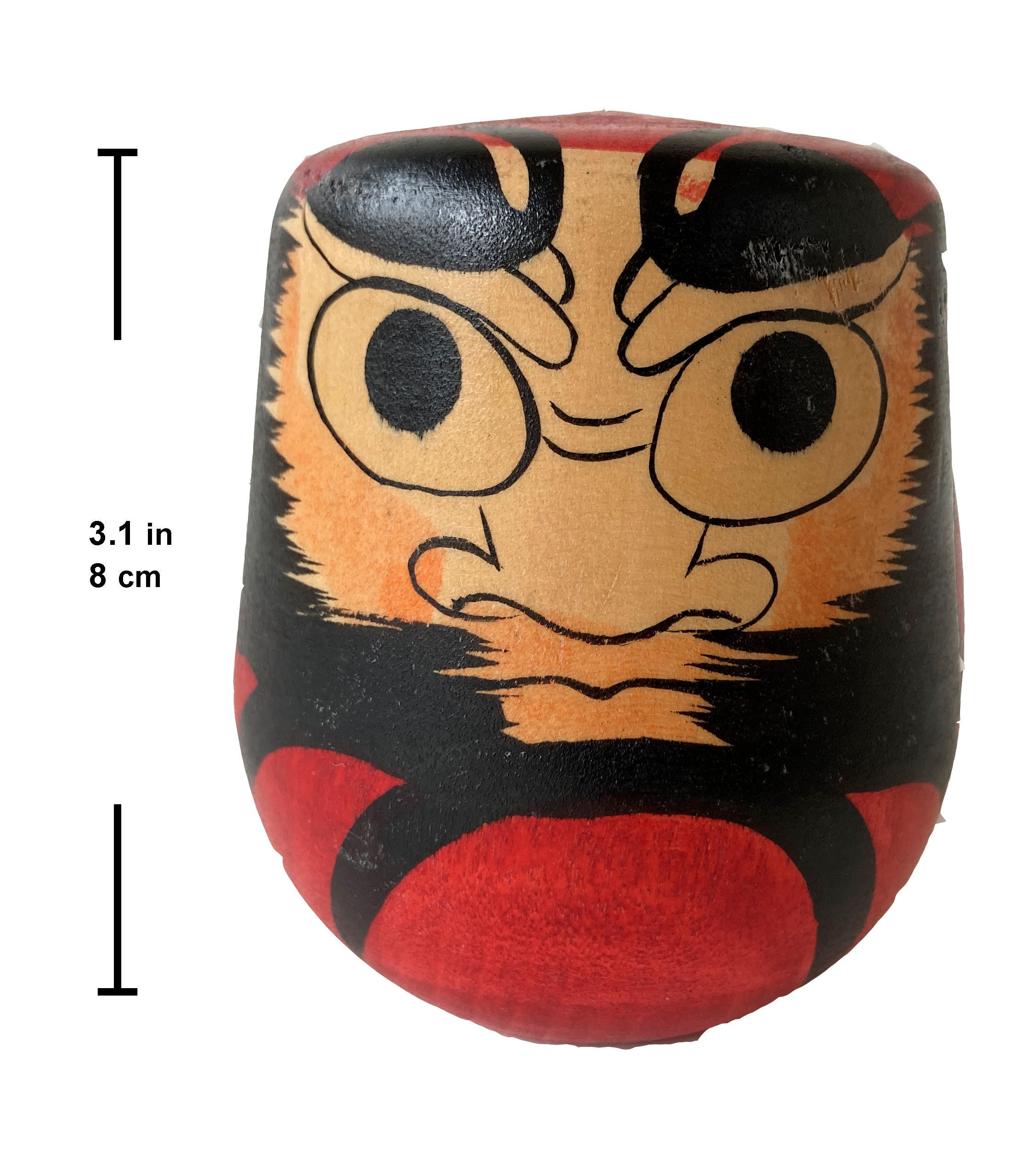 Special Traditional Kokeshi Daruma by Asakura Kinu