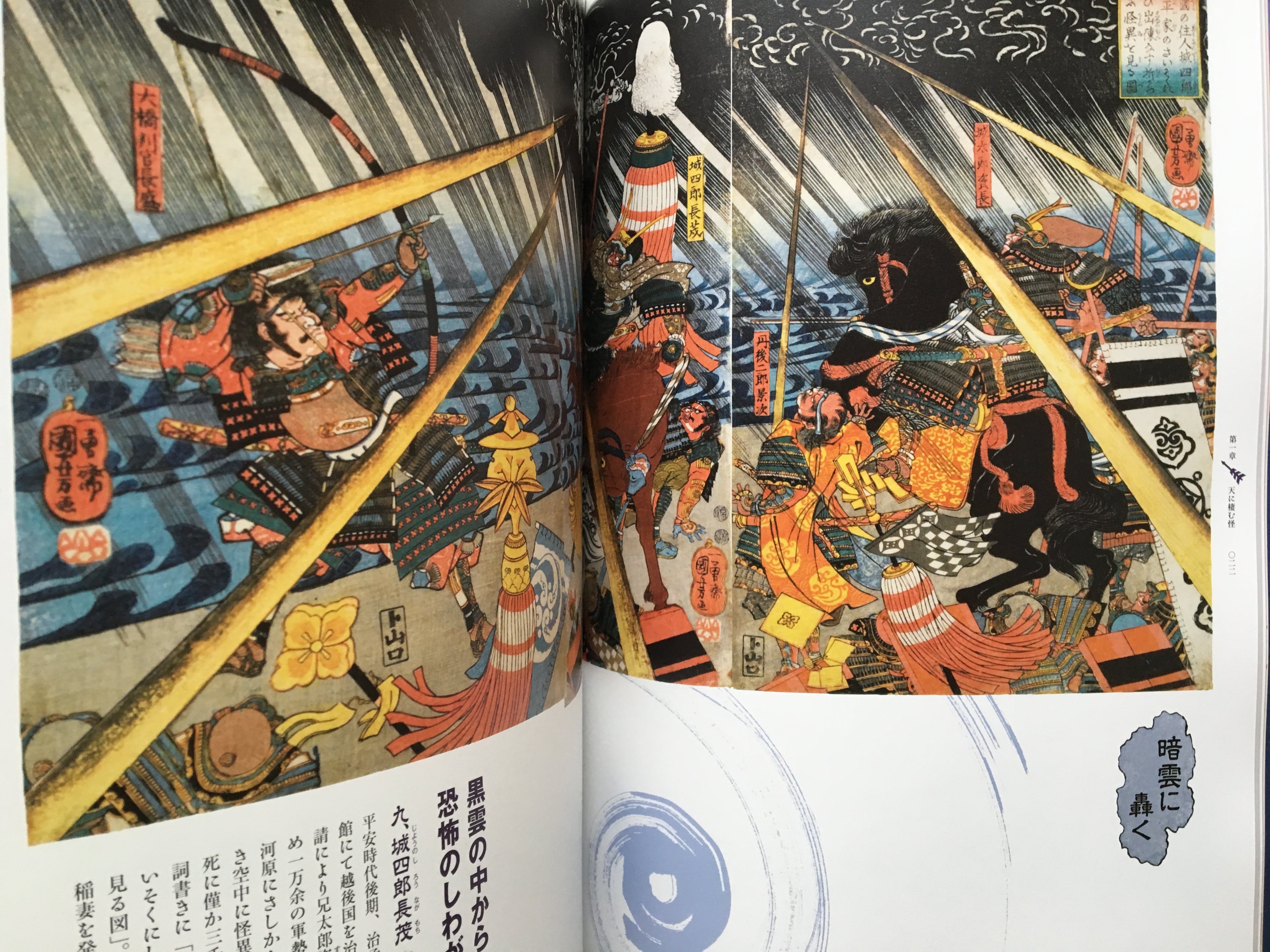 Paintings of Samurai by Kuniyoshi