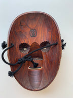 Ko Omote by Ryūgaku  / NOH MASK with Textile Bag and Paulownia box.