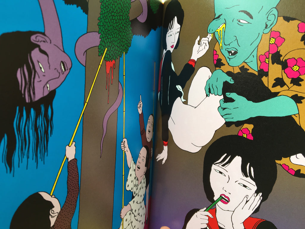 YUMENOZOKI The Art of Toshio Saeki (SIGNED!)