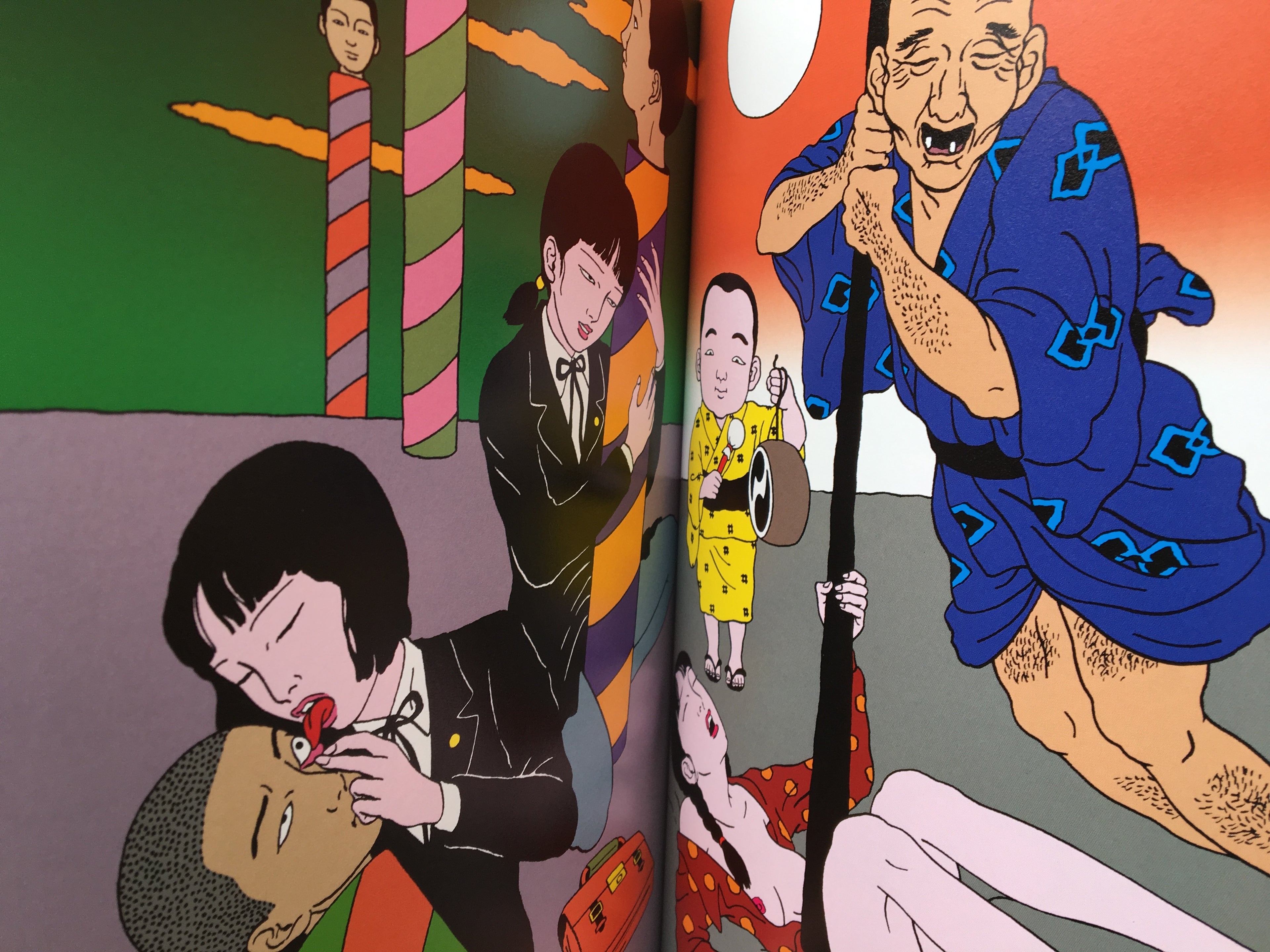 YUMENOZOKI The Art of Toshio Saeki (SIGNED!)