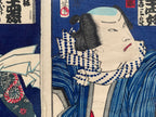 “Onoe Kikugorō / Ten Hitoyoshi Saburō” (Kunichika, 1870)