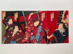 Triptych / UKIYO-E WOODBLOK PRINTS - Shochikubai Yushima no Kakegaku (Kunichika, 1882)