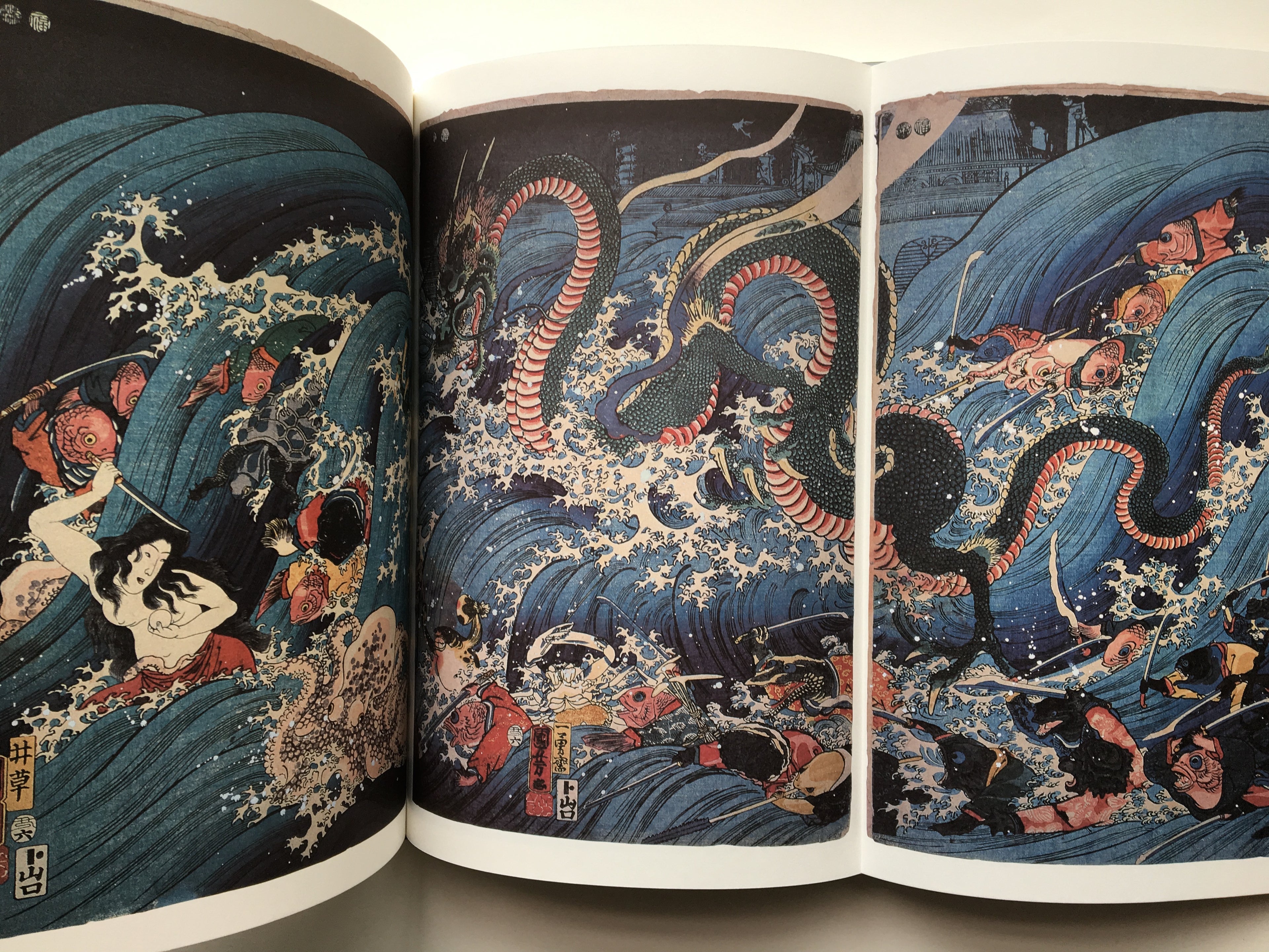 A Hundred Scenes of Yokai by Kuniyoshi