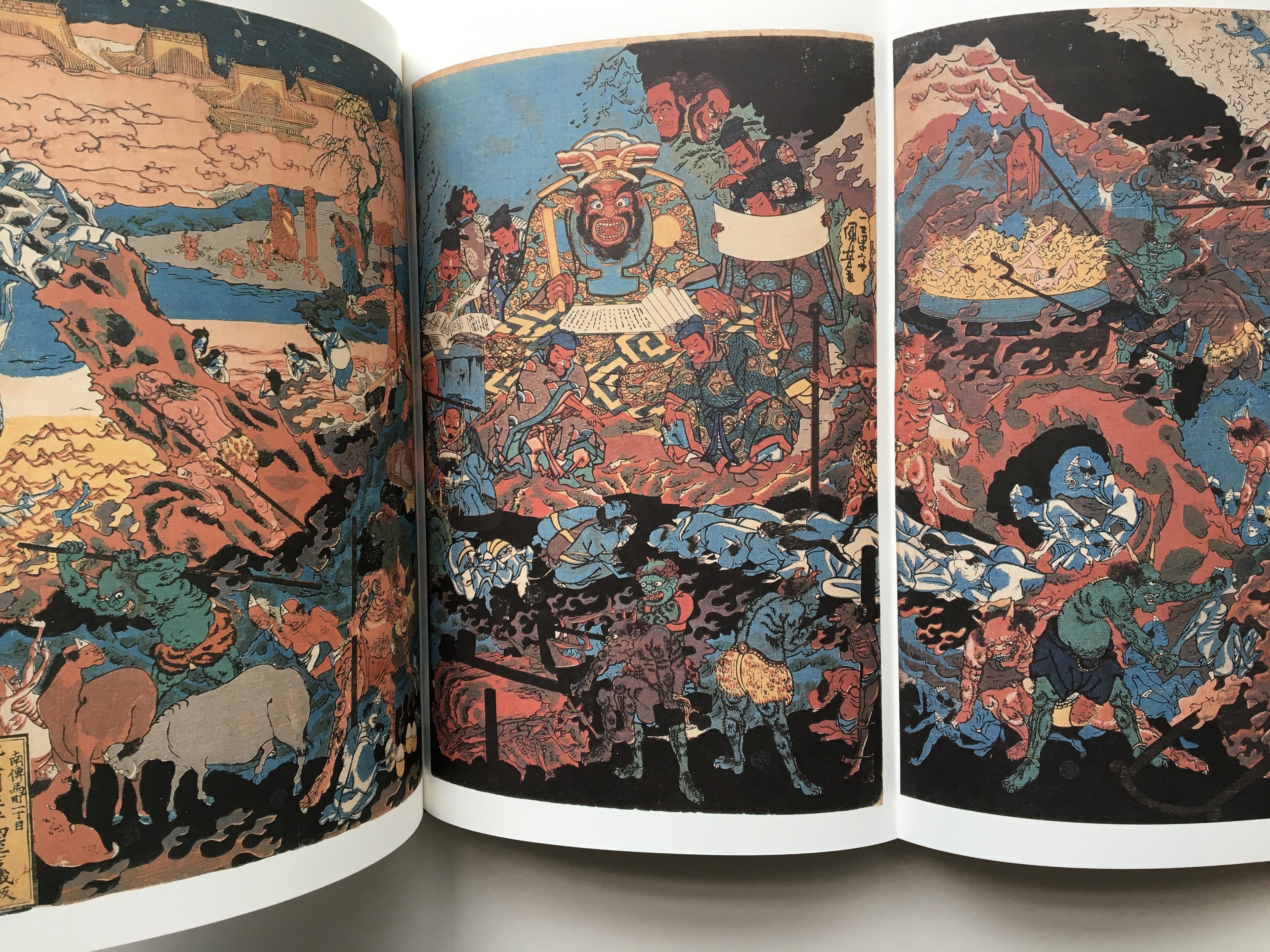 A Hundred Scenes of Yokai by Kuniyoshi