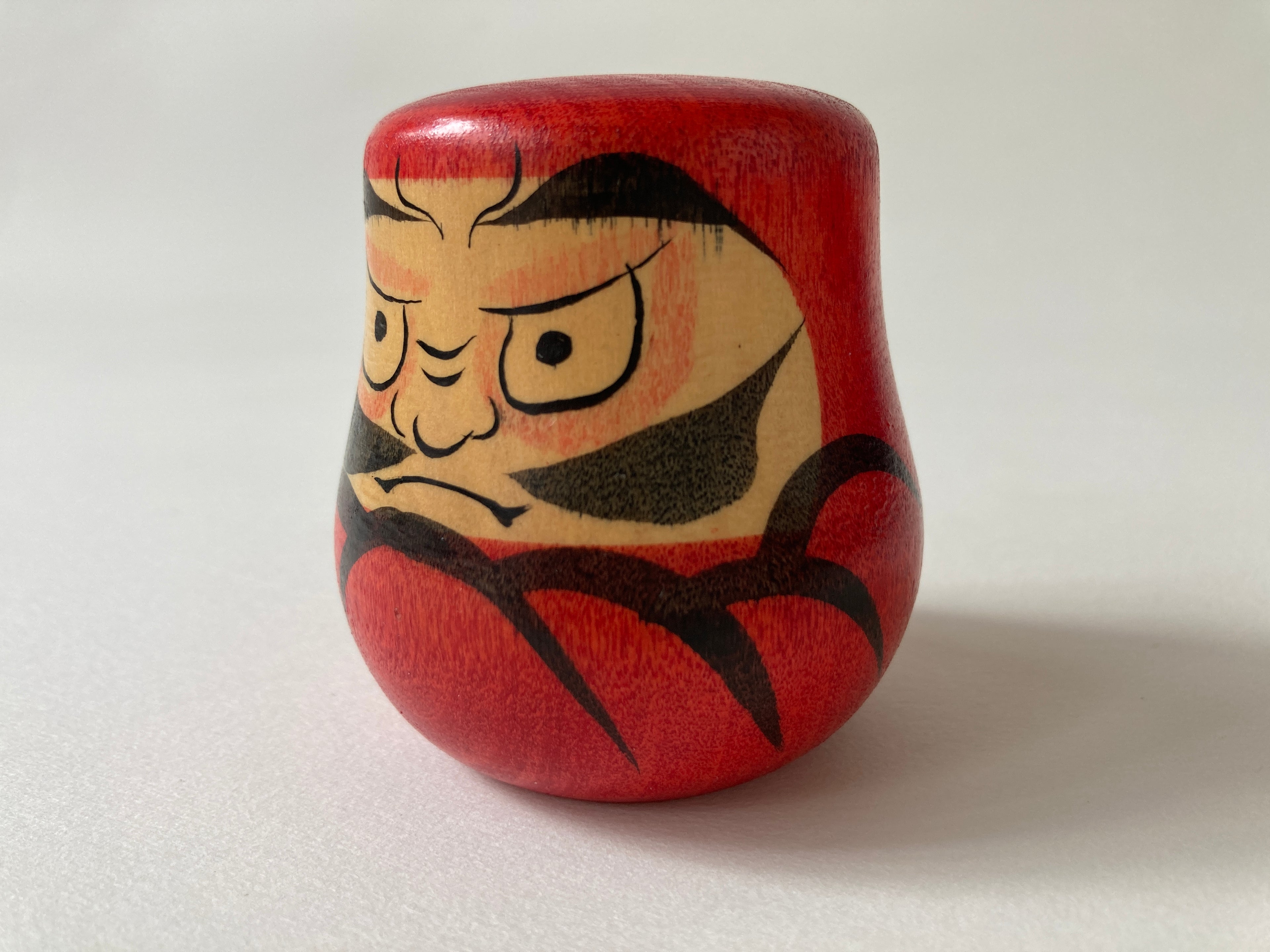 Special Traditional Kokeshi Daruma by Takahashi Takeo.