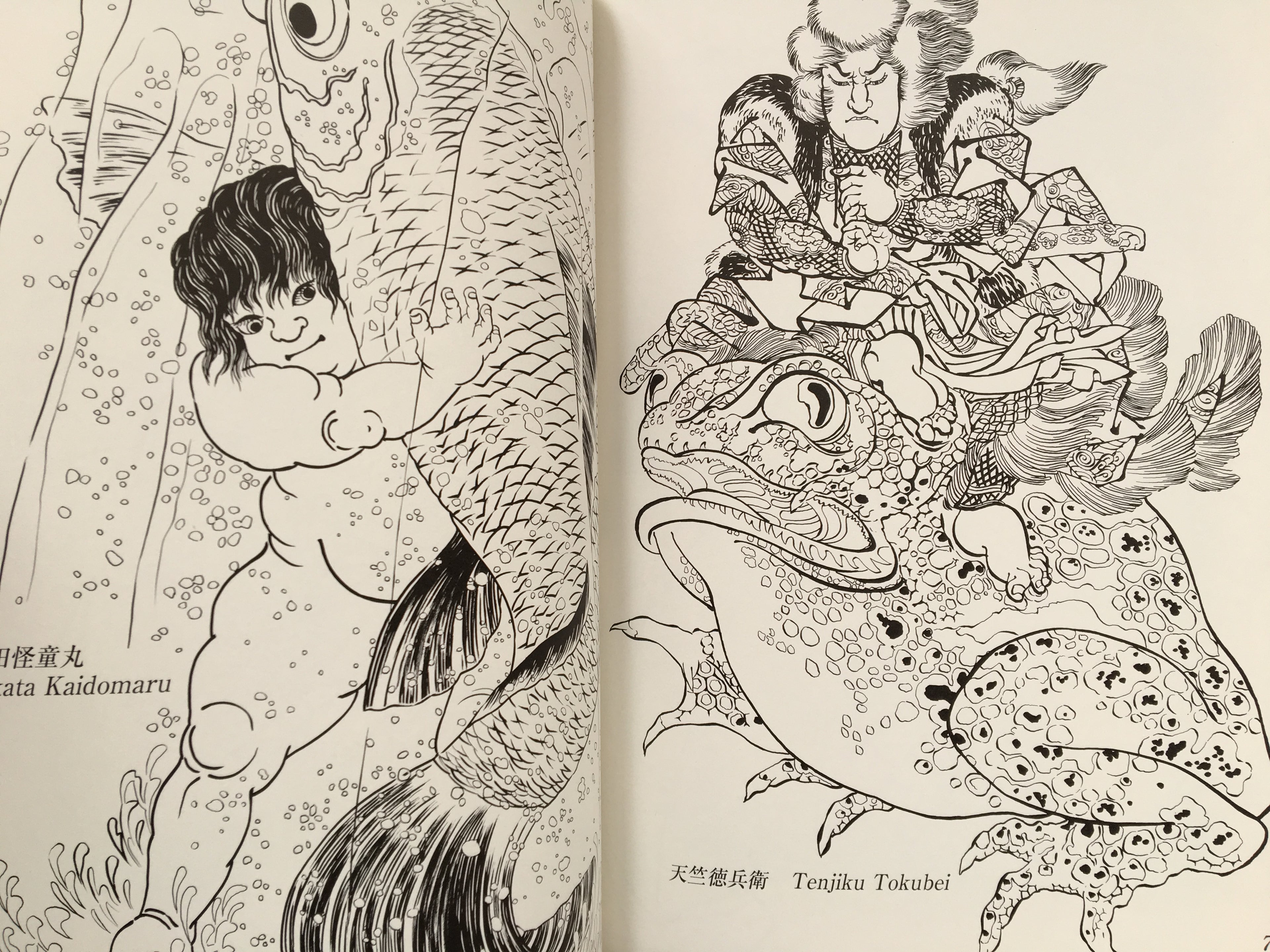 Japan Warrior Arts in Outline - Keibunsha Japan Tattoo Institute