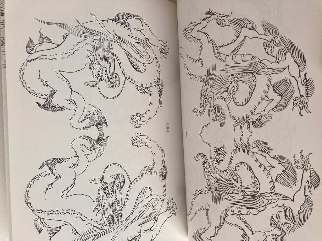 DRAW A DRAGON - from Sketches to Works by Tansai Terano.