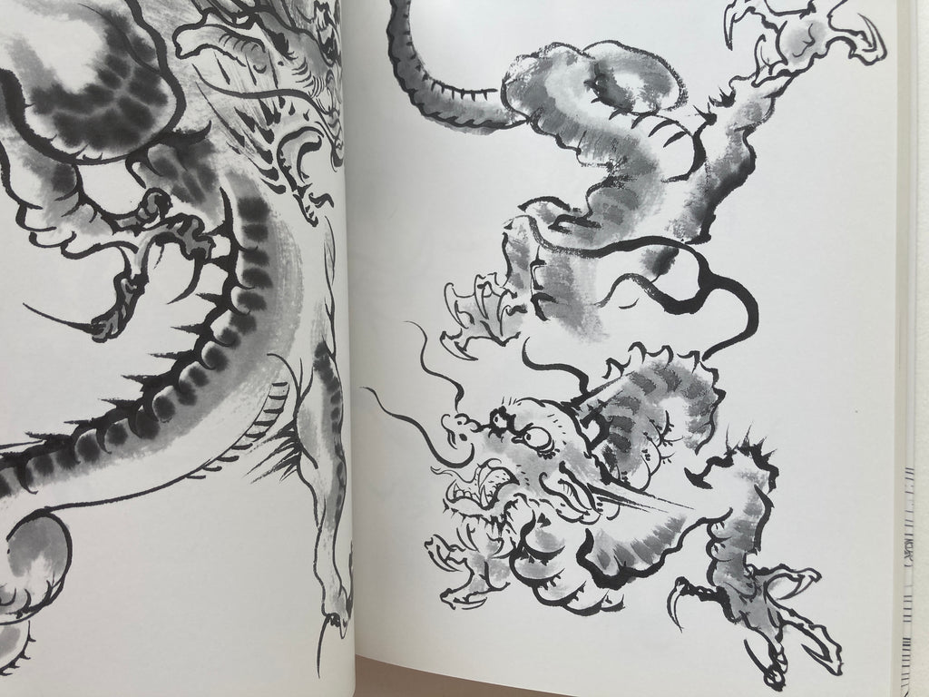 DRAW A DRAGON - from Sketches to Works by Tansai Terano.