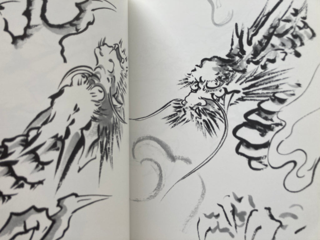 DRAW A DRAGON - from Sketches to Works by Tansai Terano.