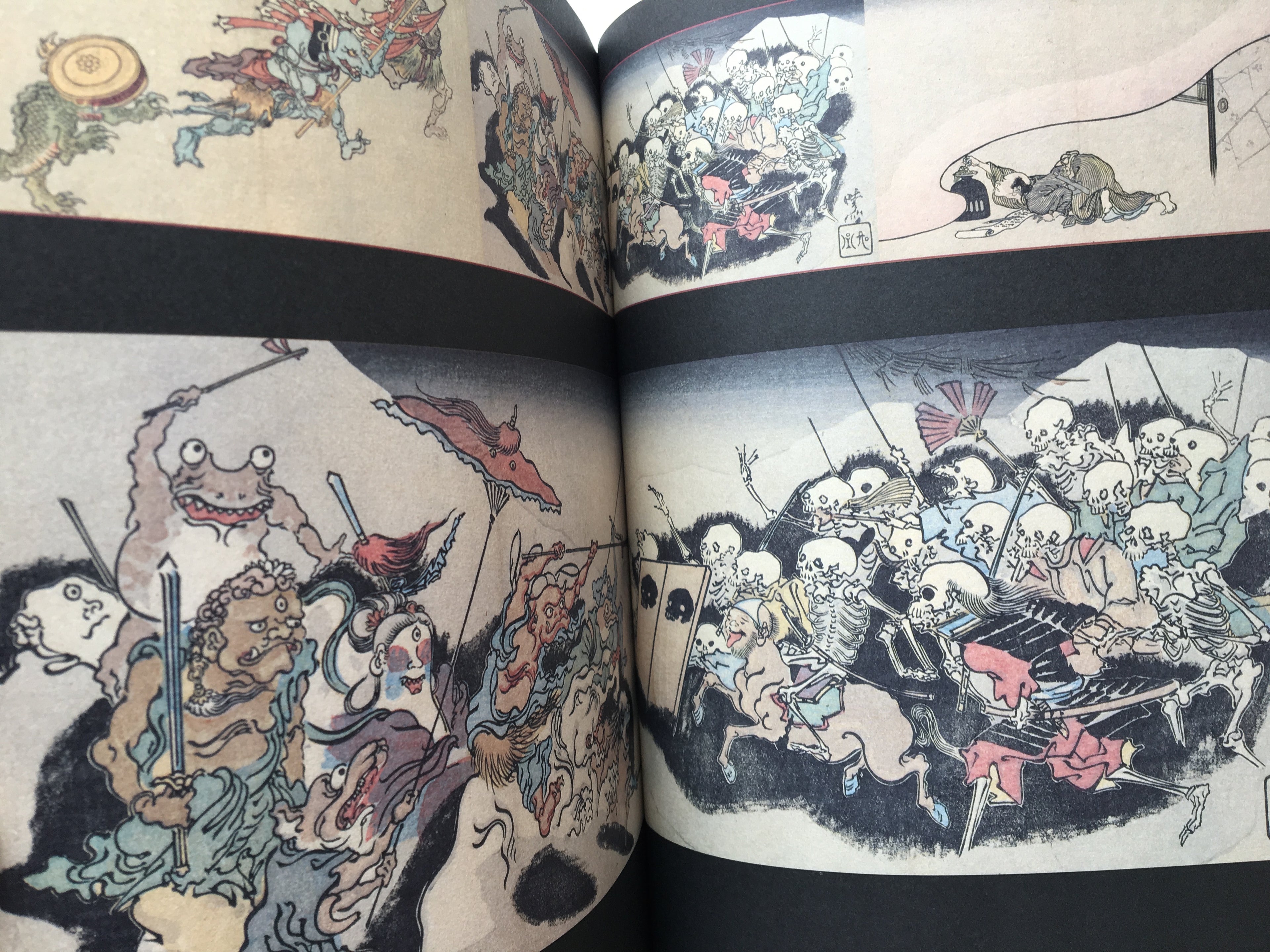 100 Scenes of Yokai by Kyosai