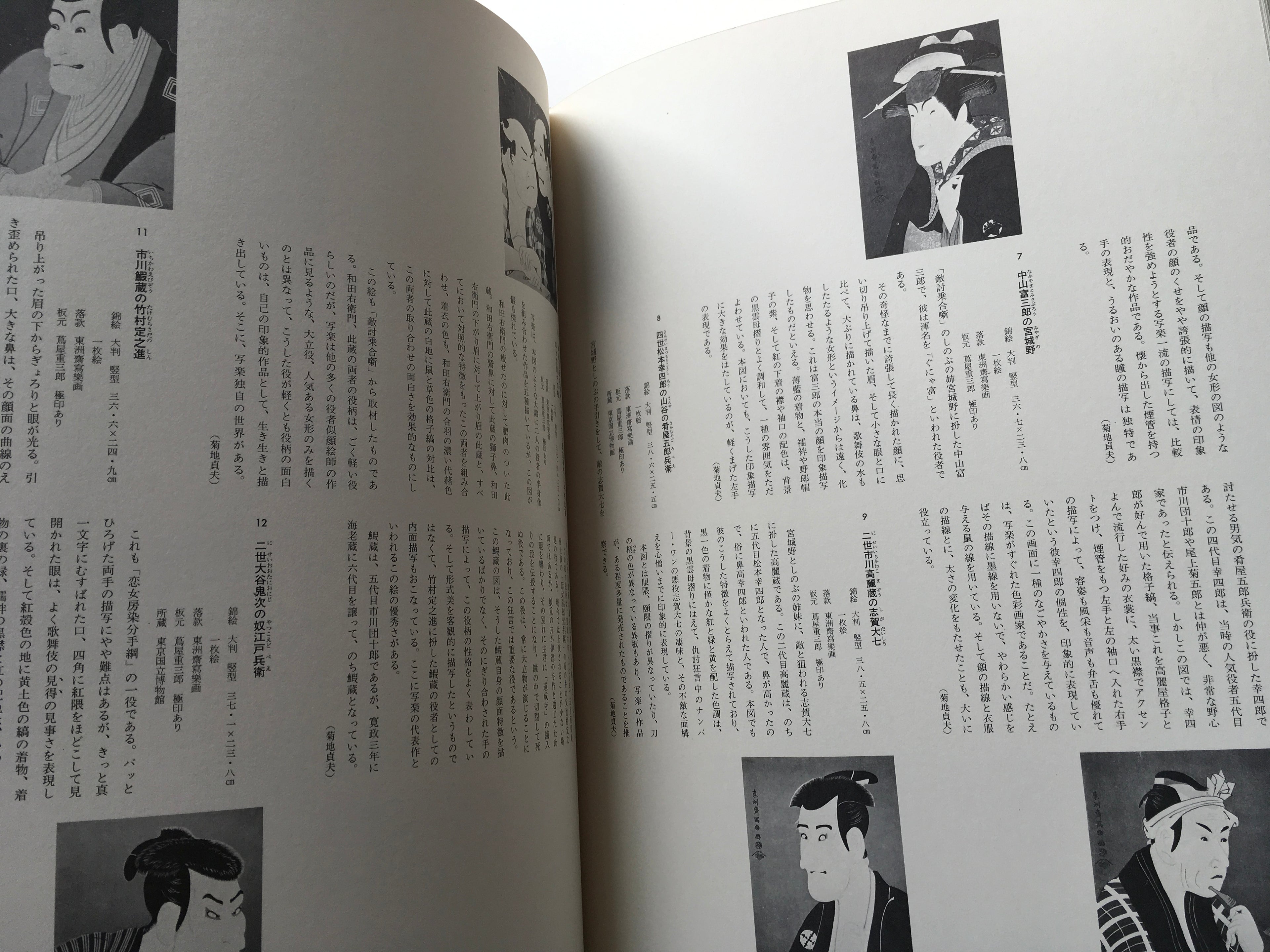 SHARAKU - Complete Collection Ukiyo-e Print 4 Shueisha Edition