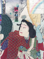 Nishiki-e Woodblock Print / Fukusuke Nakamura (between 1868 ~ 1885)