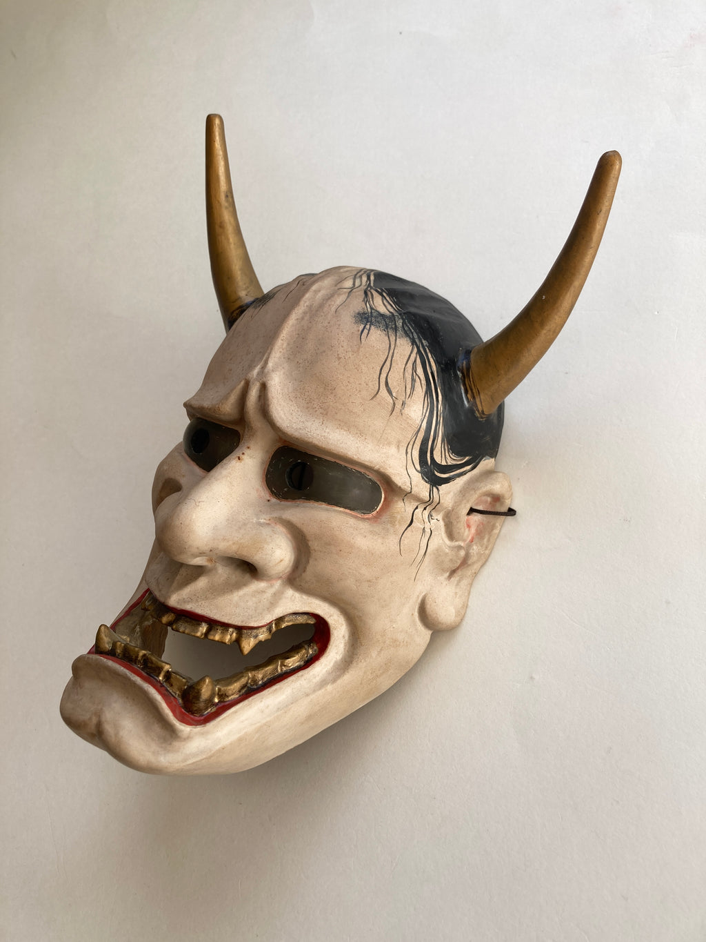 Hannya Mask Wood Carving
