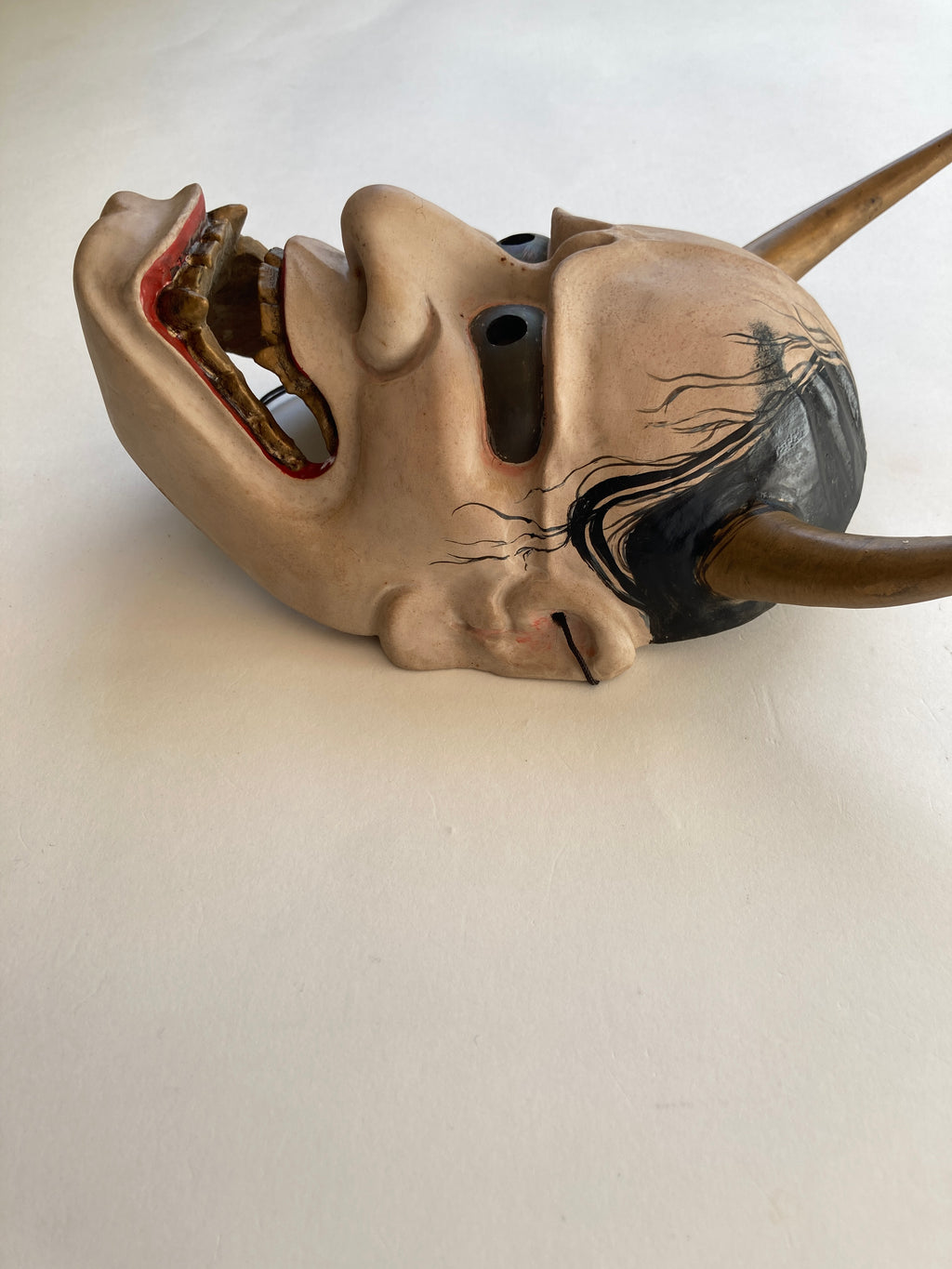 Hannya Mask Wood Carving