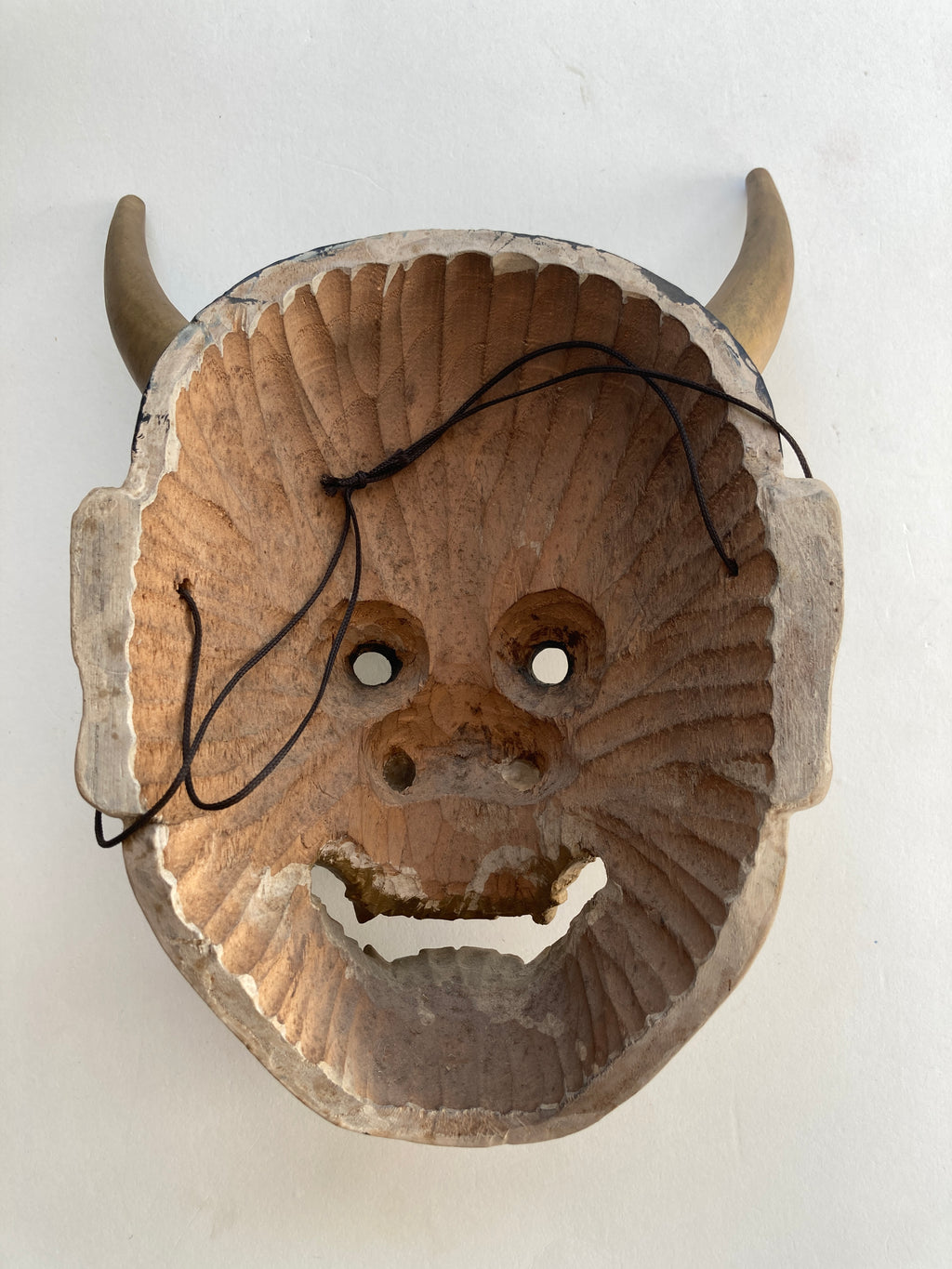 Hannya Mask Wood Carving