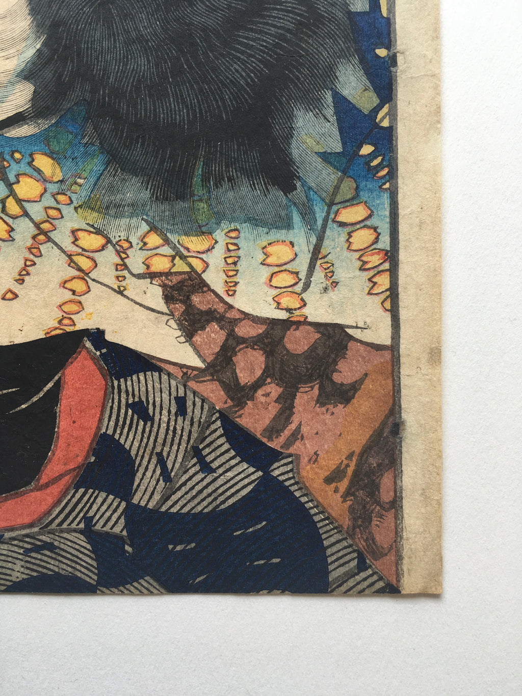 Se Brigade, Second Group (Nibangumi): Actor Ôtani Tomoemon V as Sendô Matsuemon / (Kunichika, 1886)