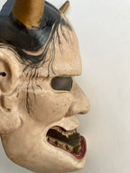 Hannya Mask Wood Carving