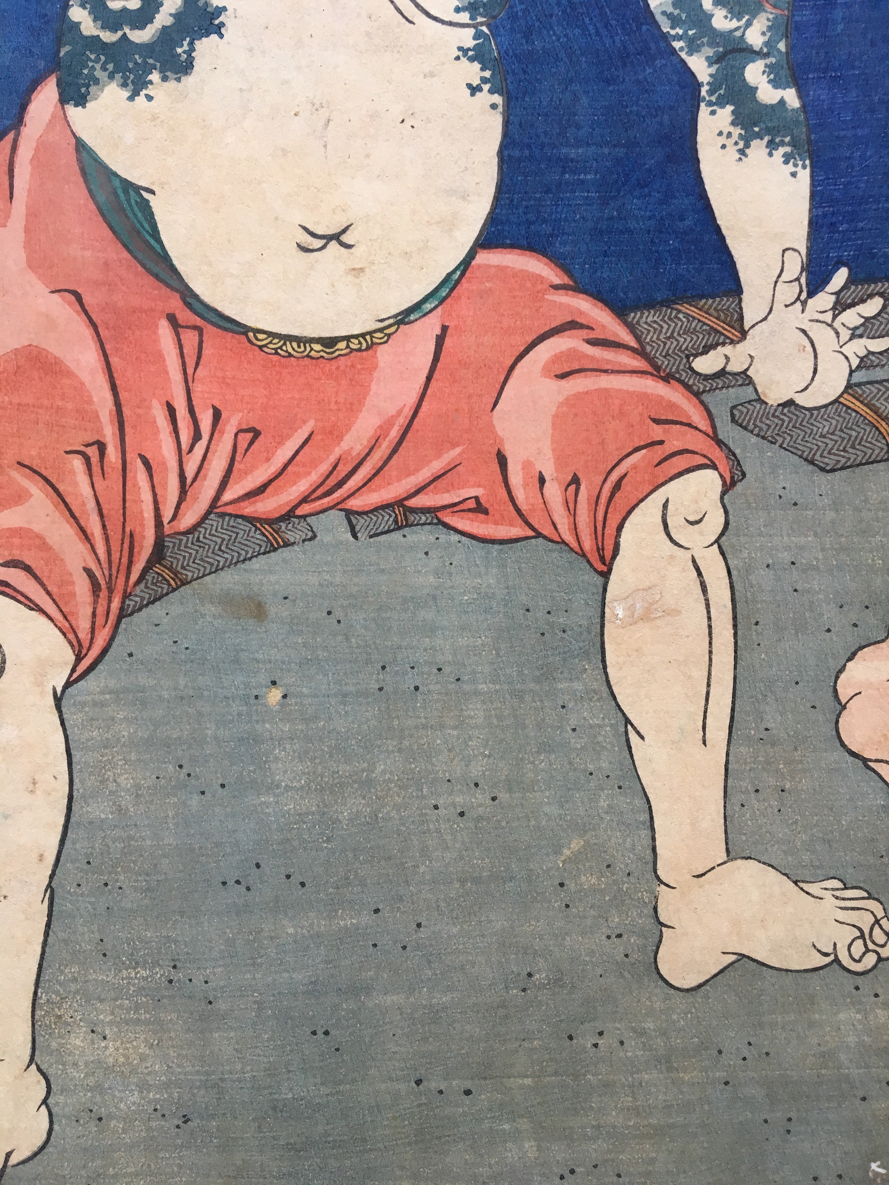 Portrait of Shikan Nakamura (Kunisada II, 1865)