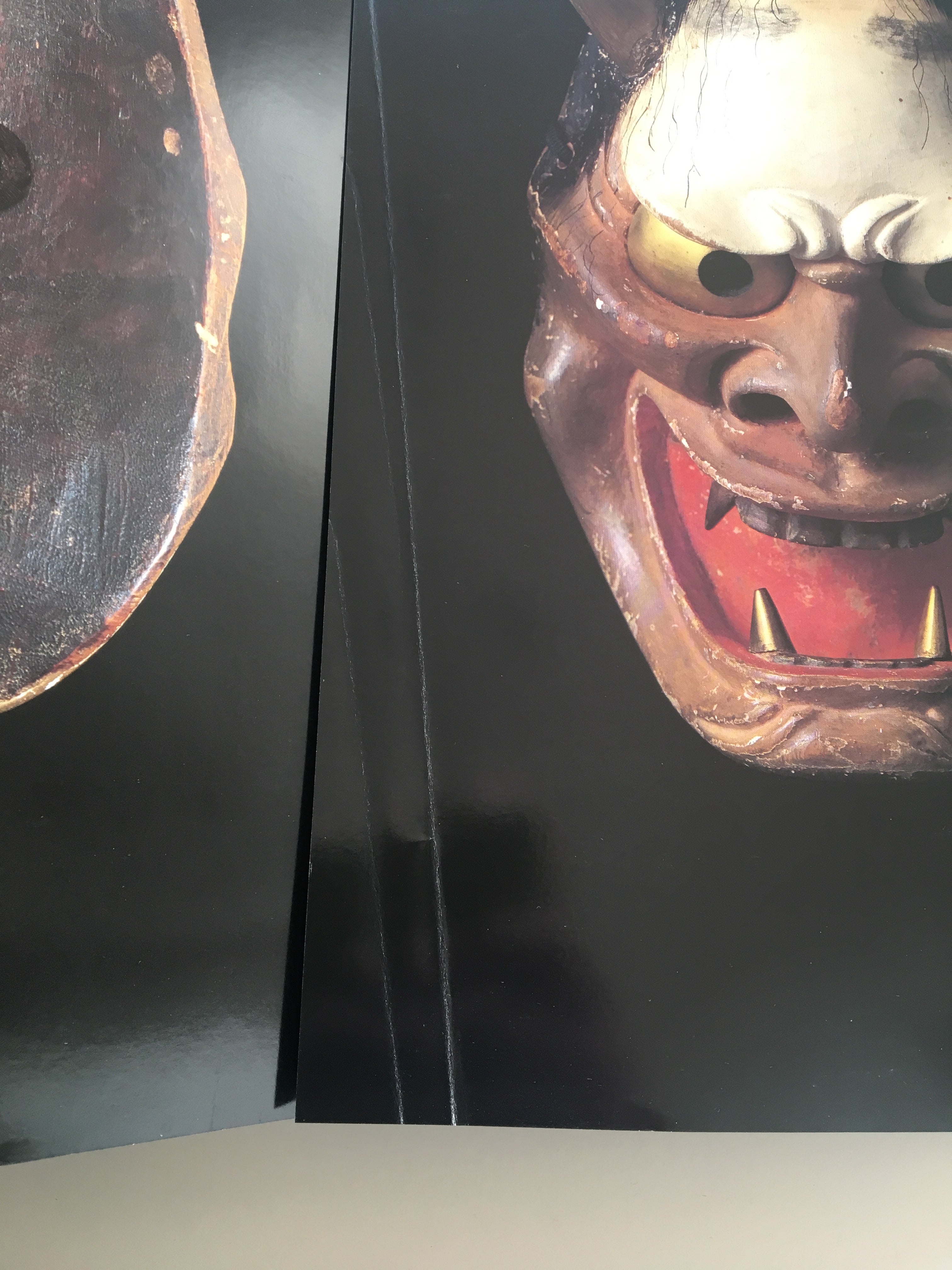 Old pieces of Mitsui family / Noh Masks