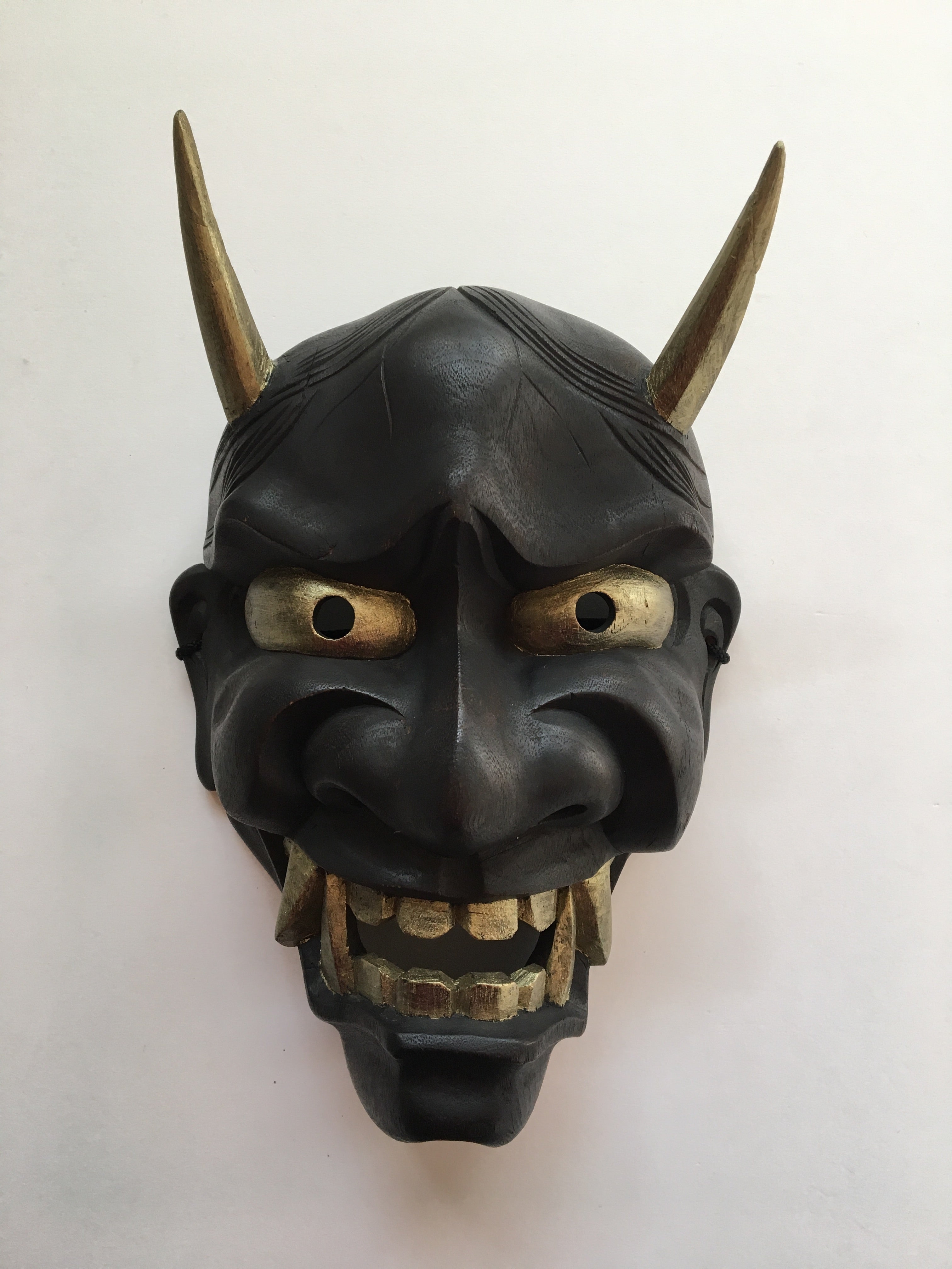 Aya Black Decadence with Amulet / Japanese Mask