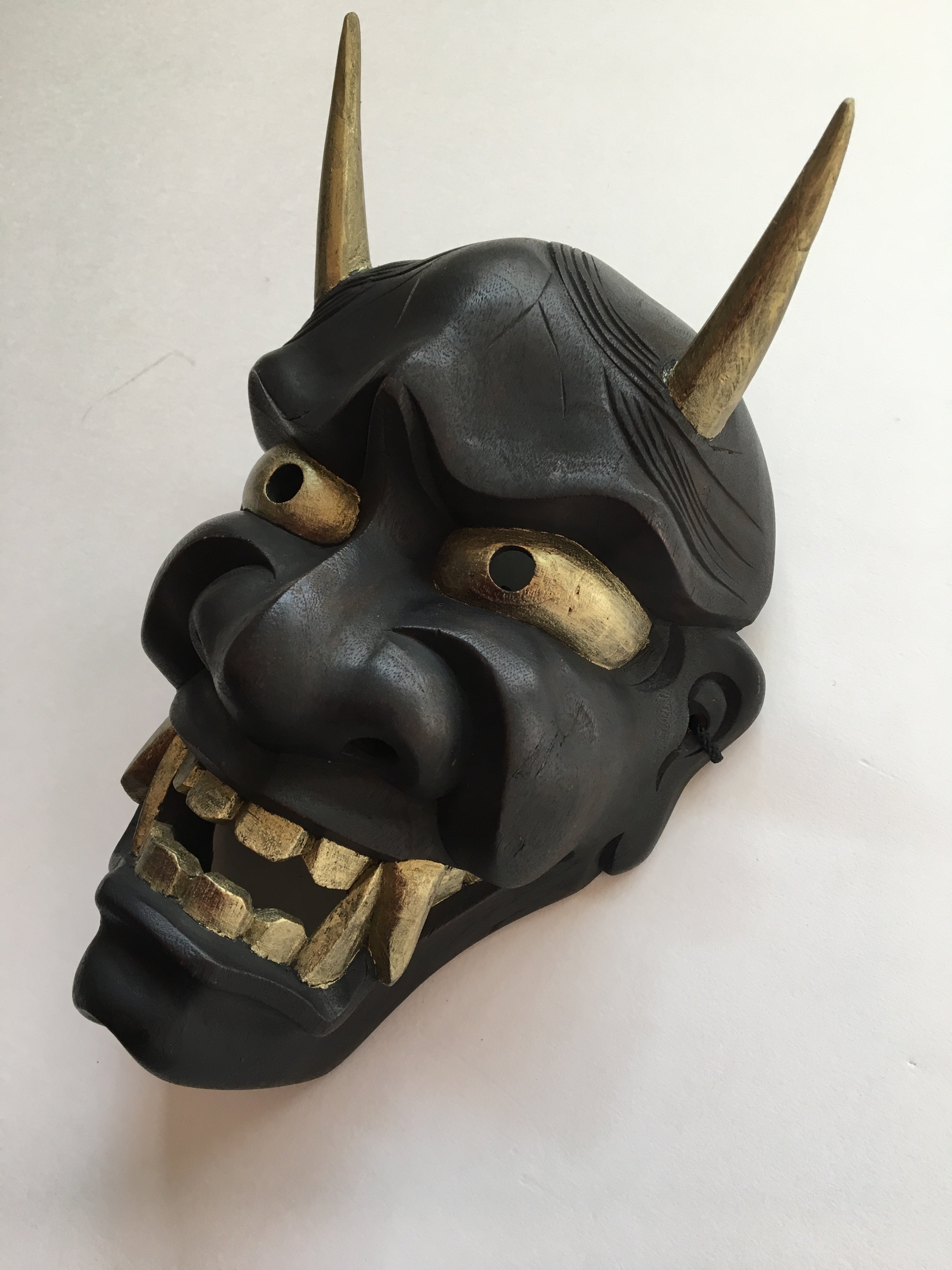 Aya Black Decadence with Amulet / Japanese Mask