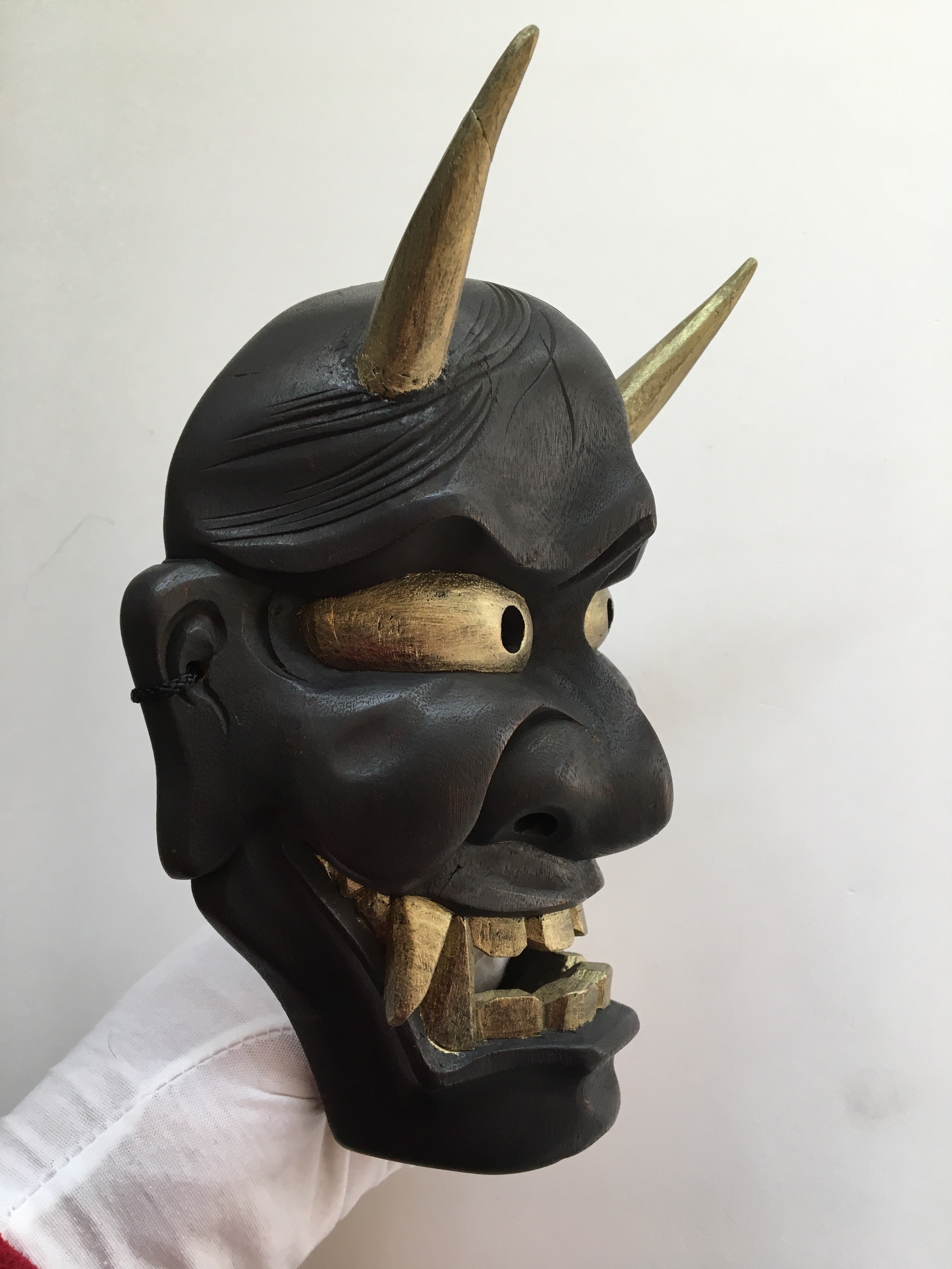 Aya Black Decadence with Amulet / Japanese Mask