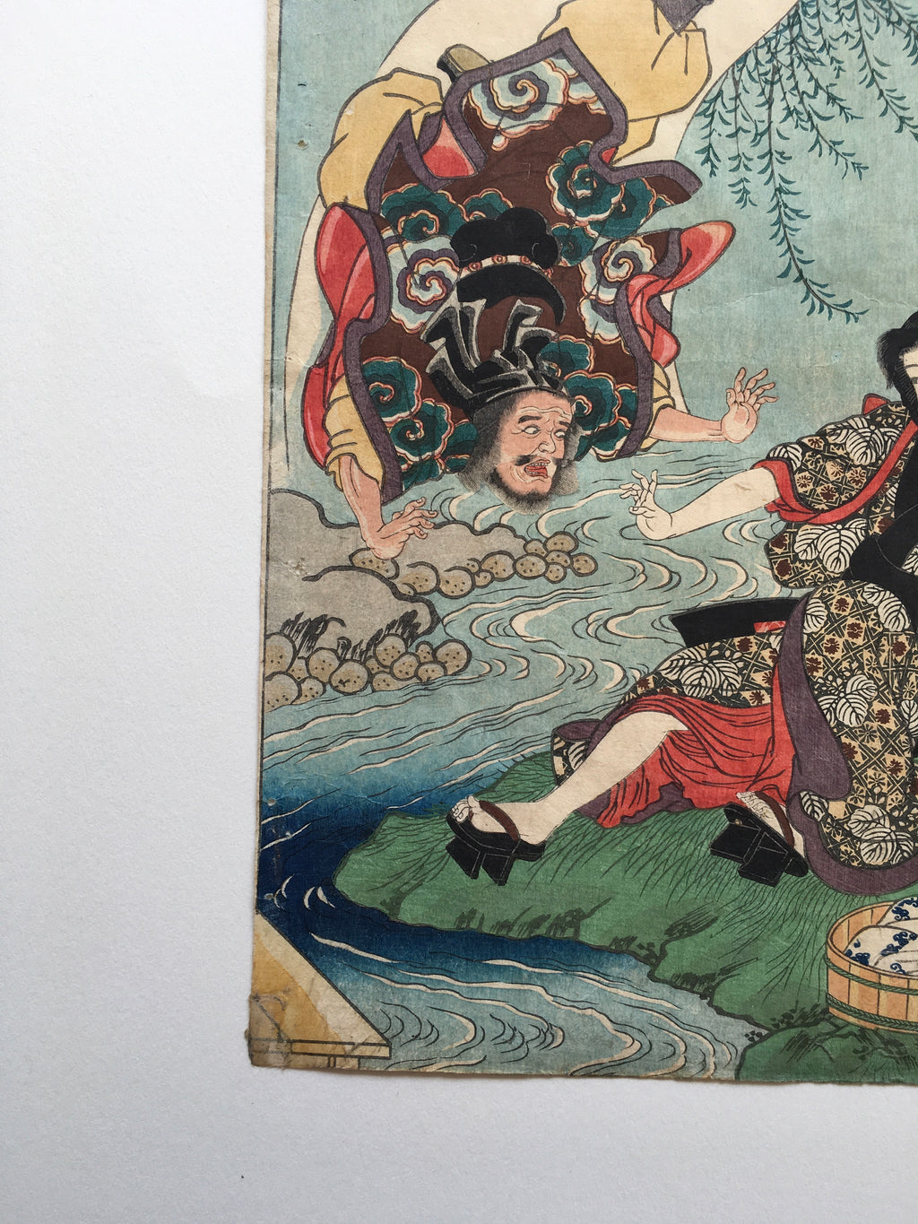 Kume no Sennin, from the series Picture of Dolls (Ningyô no zu), (Kunisada, 1856)