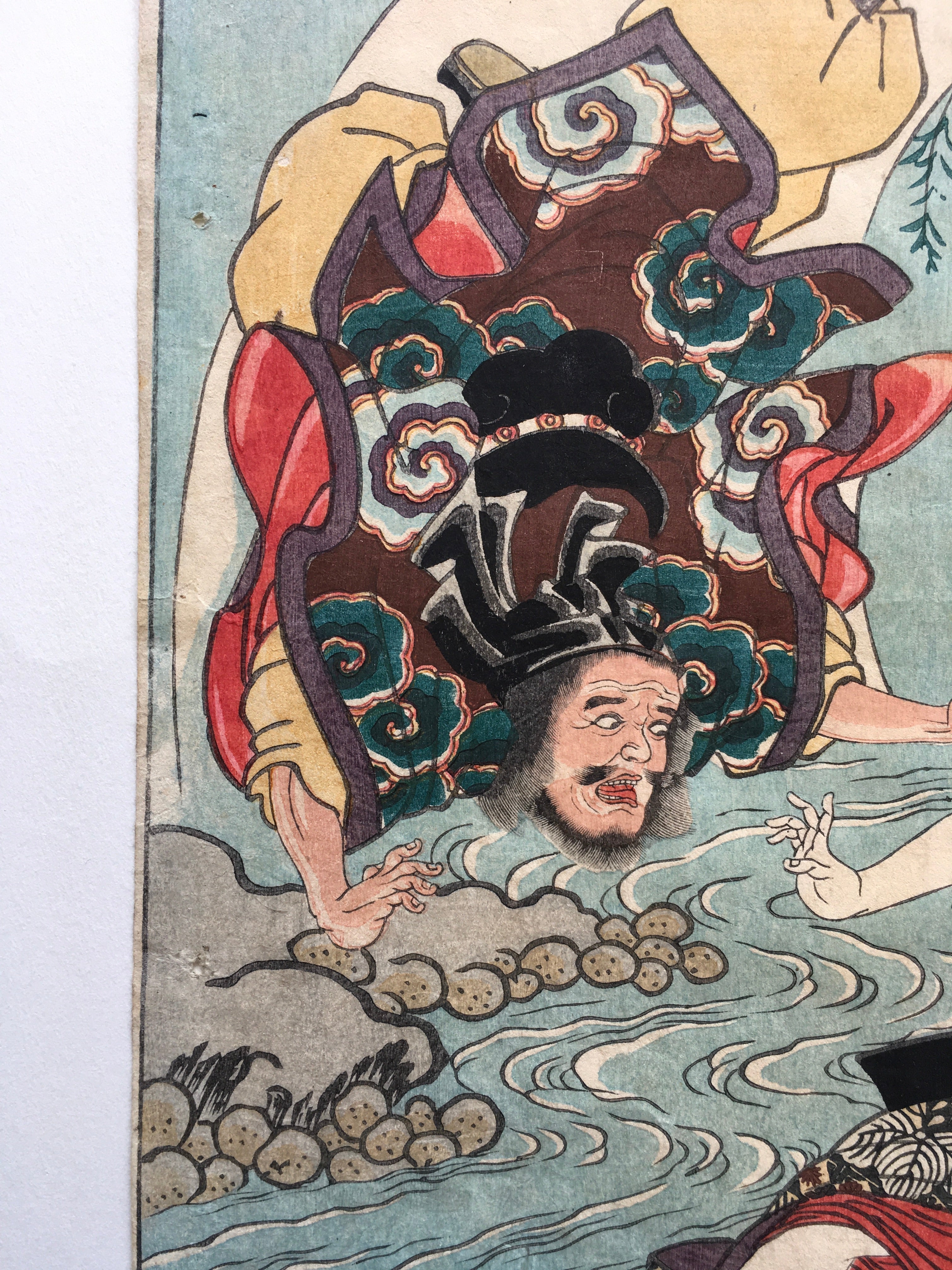 Kume no Sennin, from the series Picture of Dolls (Ningyô no zu), (Kunisada, 1856)