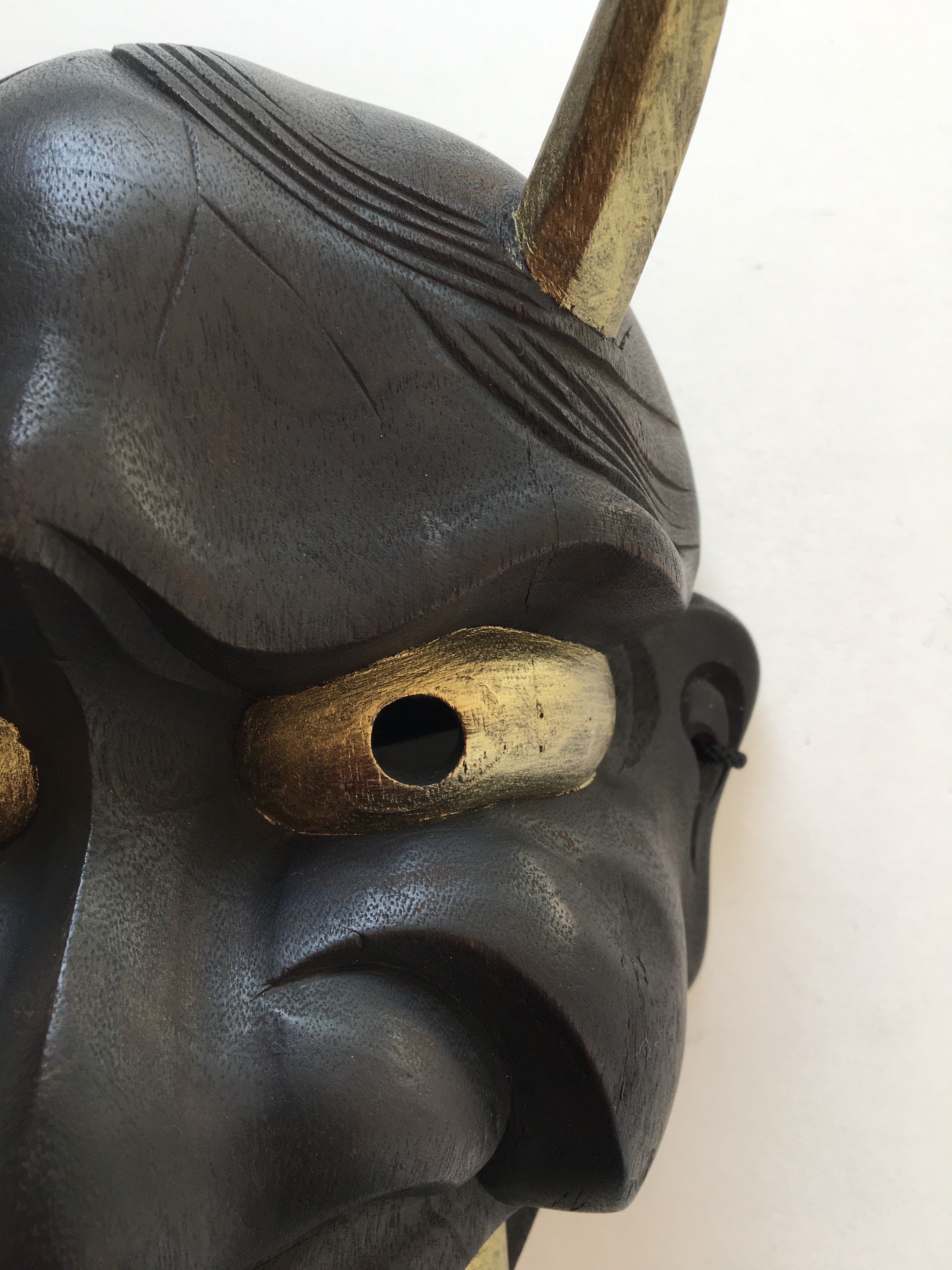 Aya Black Decadence with Amulet / Japanese Mask