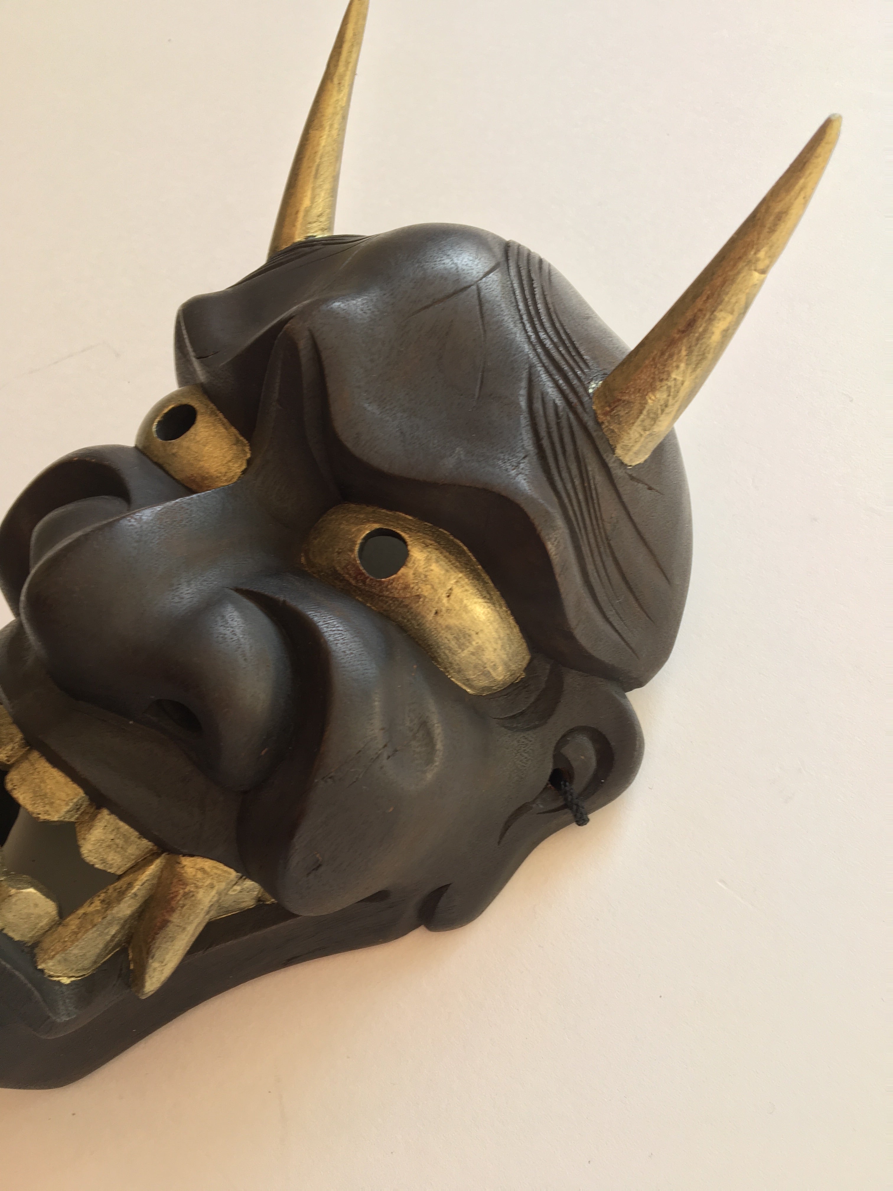 Aya Black Decadence with Amulet / Japanese Mask