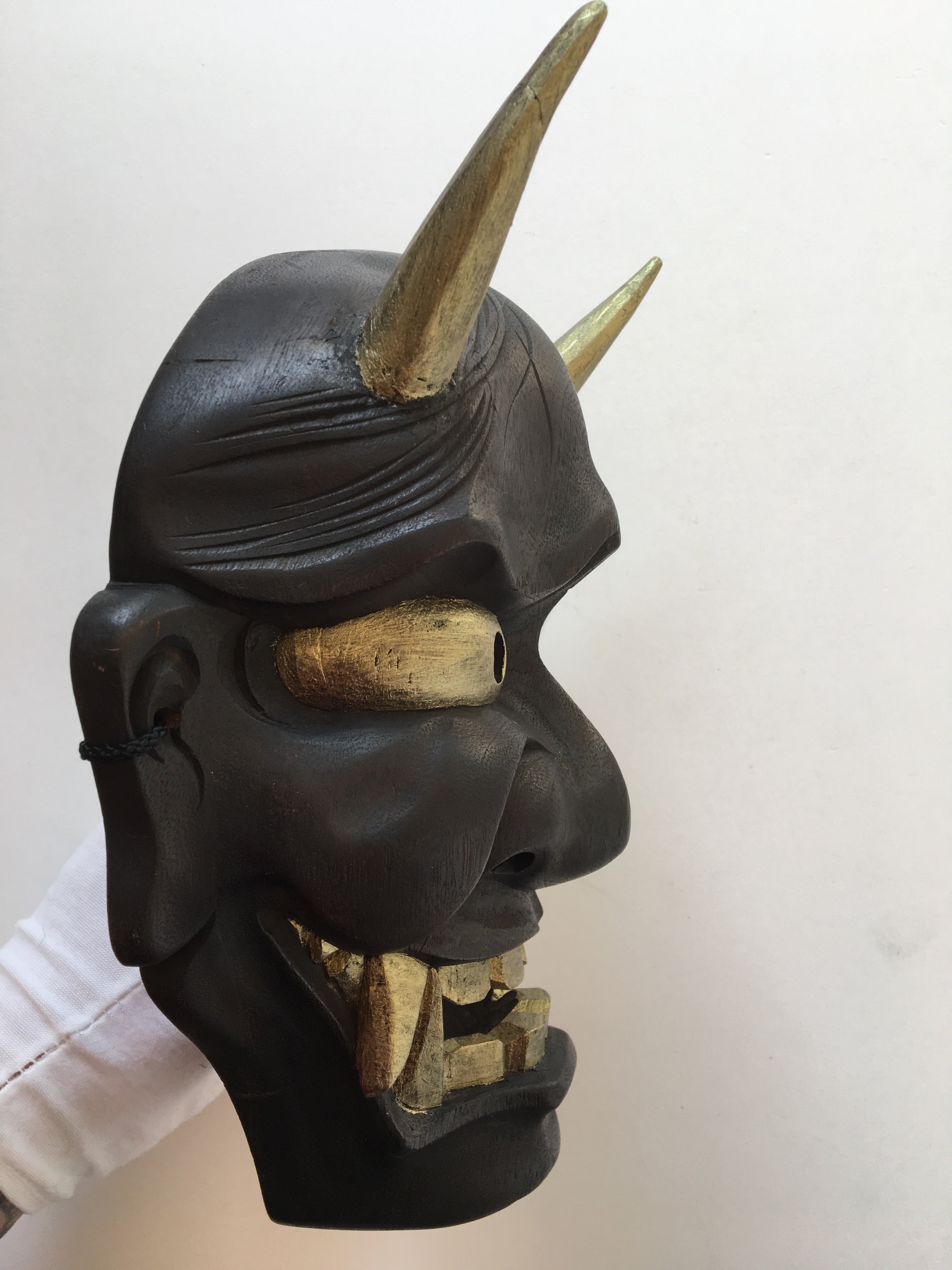 Aya Black Decadence with Amulet / Japanese Mask